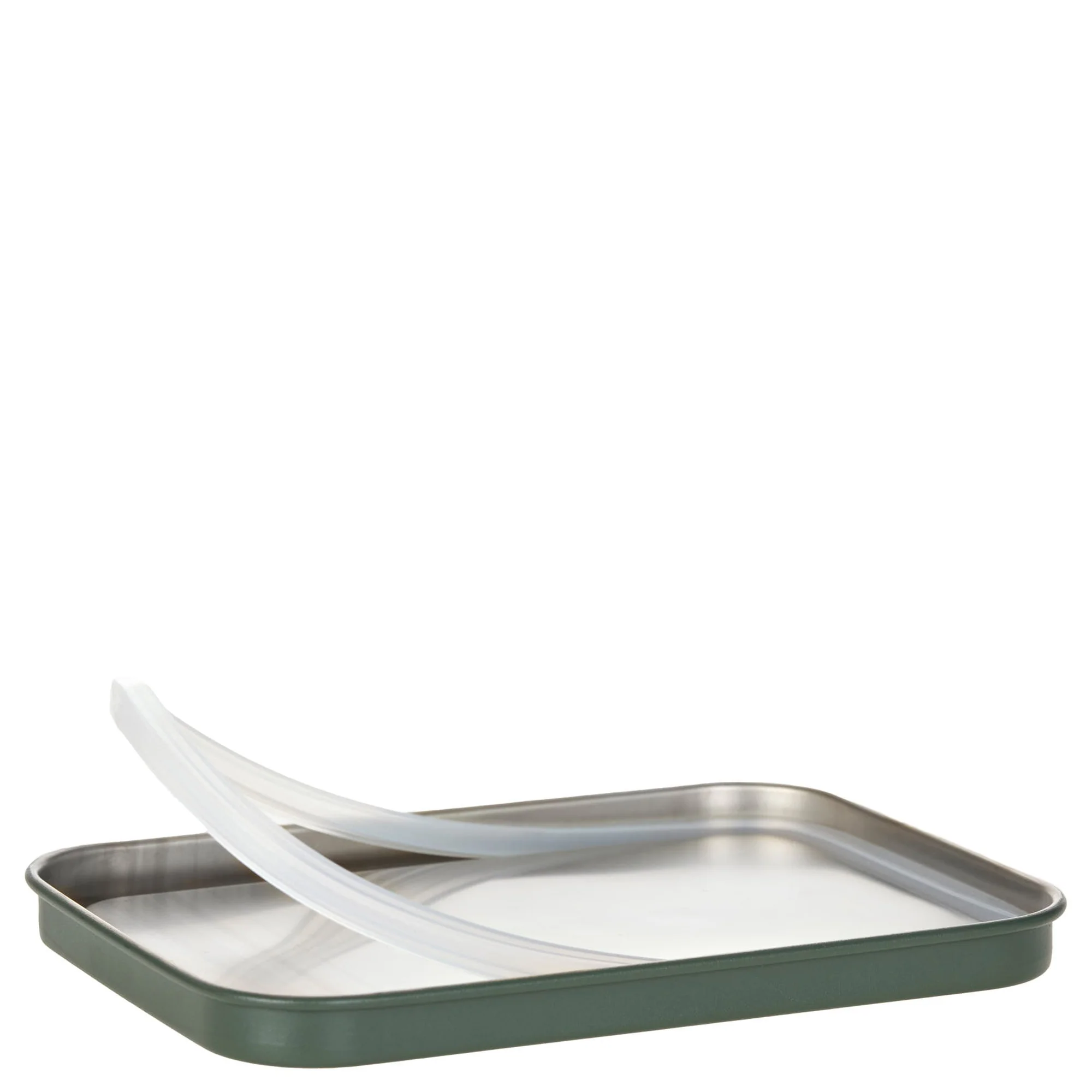 Lässig Lunchbox Stainless Steel Solid 18 cm - Brotzeitbox (Bold Dark Olive) - Image 4