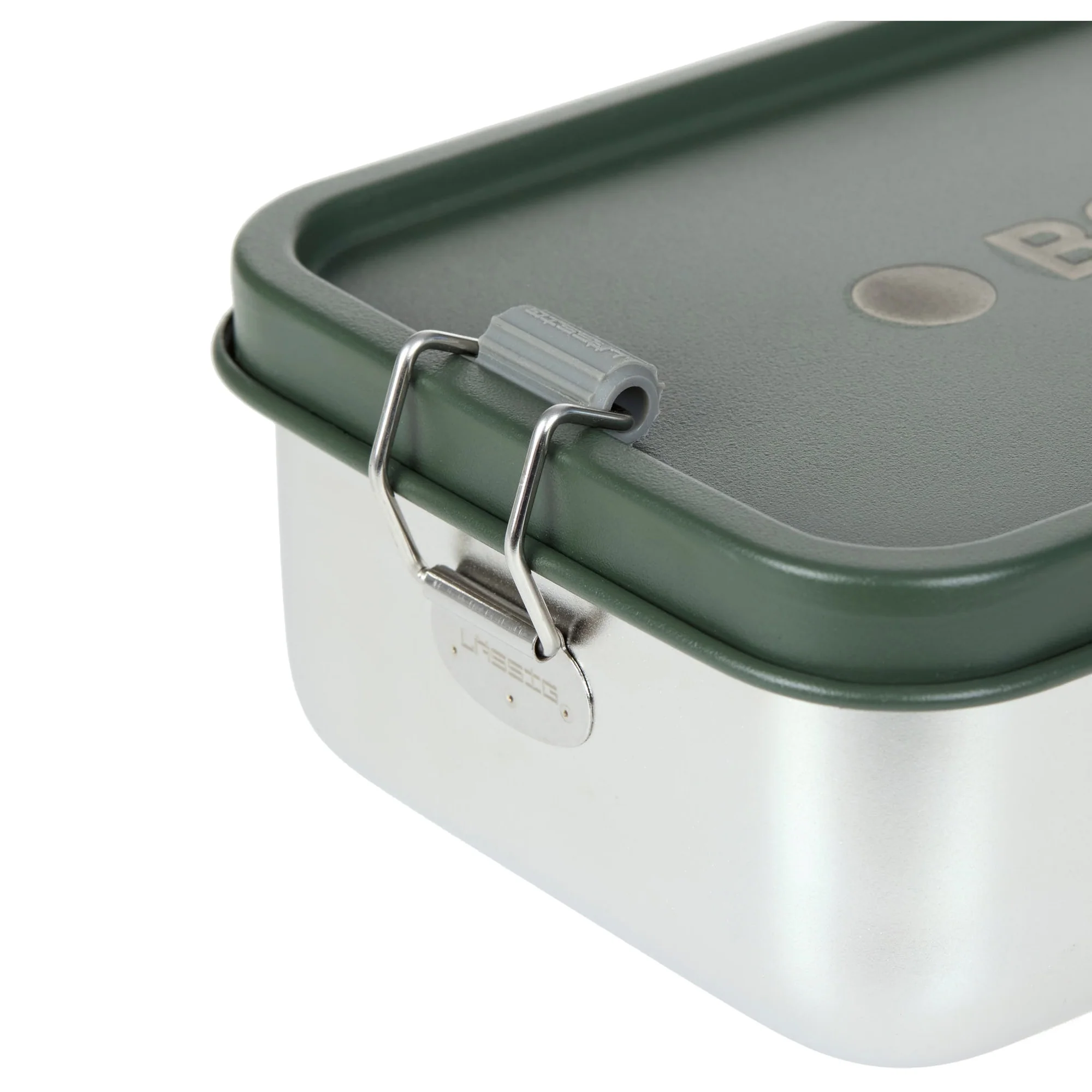 Lässig Lunchbox Stainless Steel Solid 18 cm - Brotzeitbox (Bold Dark Olive) - Image 5