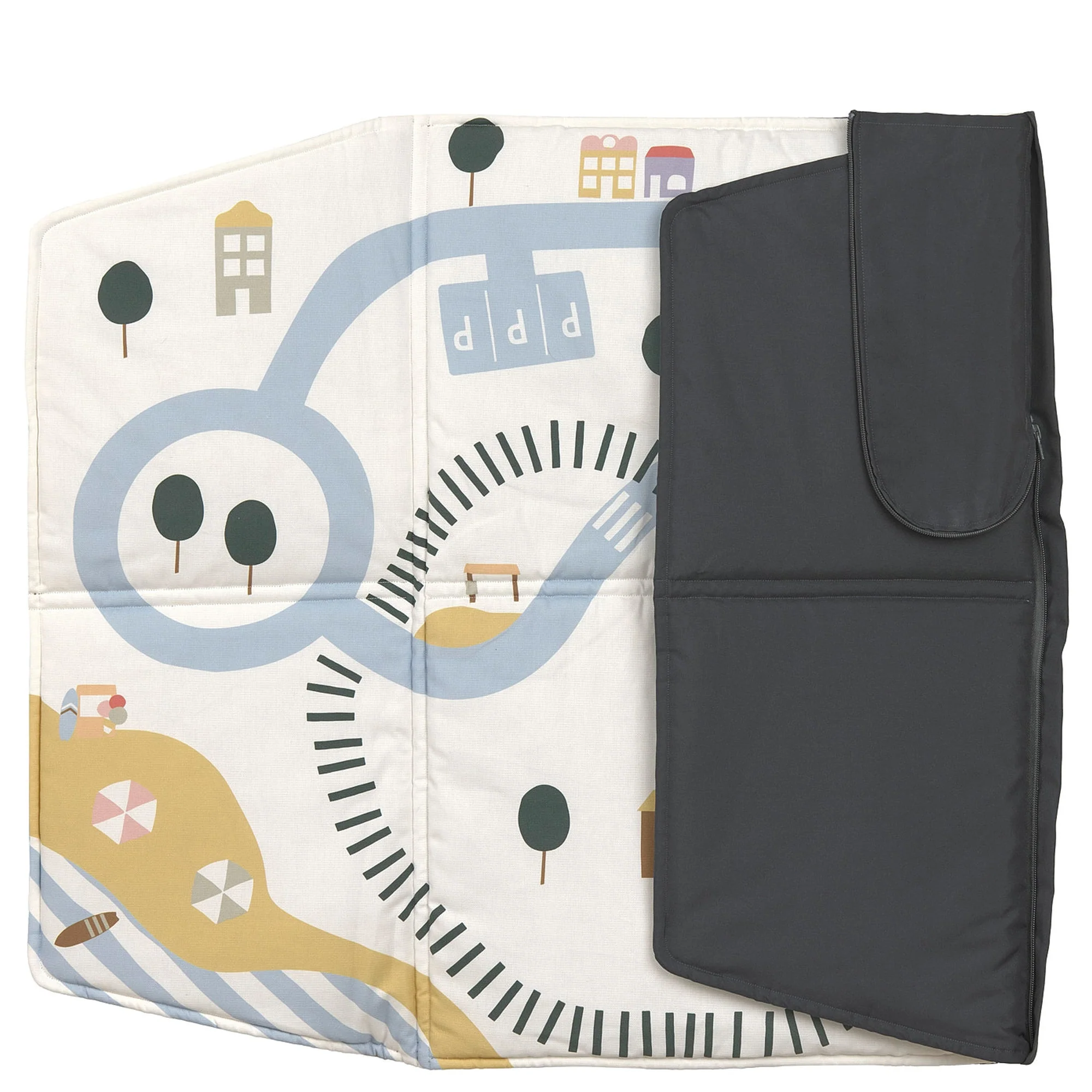Lässig Mamaki - Tragetasche und Organizer 2tlg. Set (anthracite/olive) - Image 2