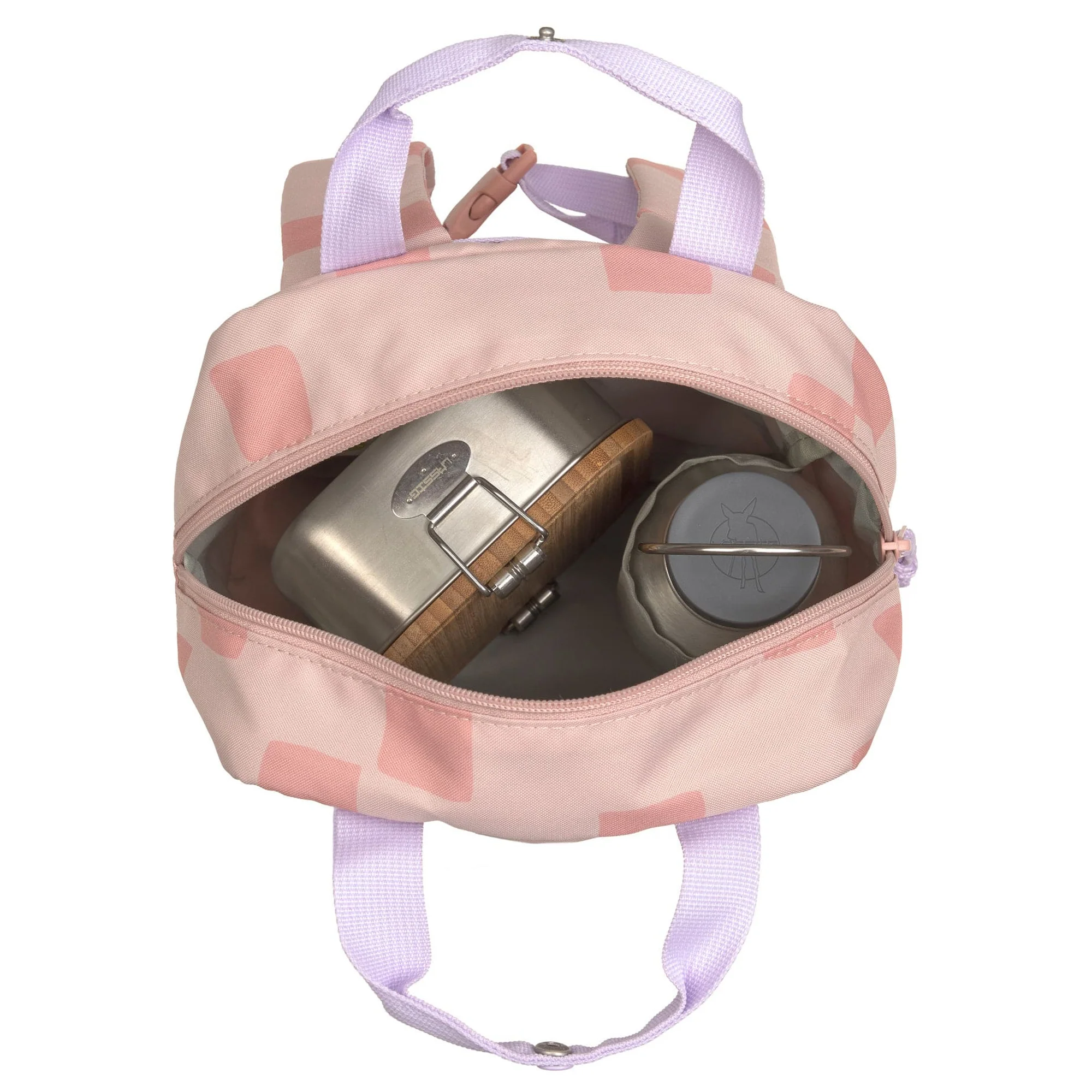 Lässig Mini Pattern Party Square - Kinderrucksack 28 cm (rose) - Image 4