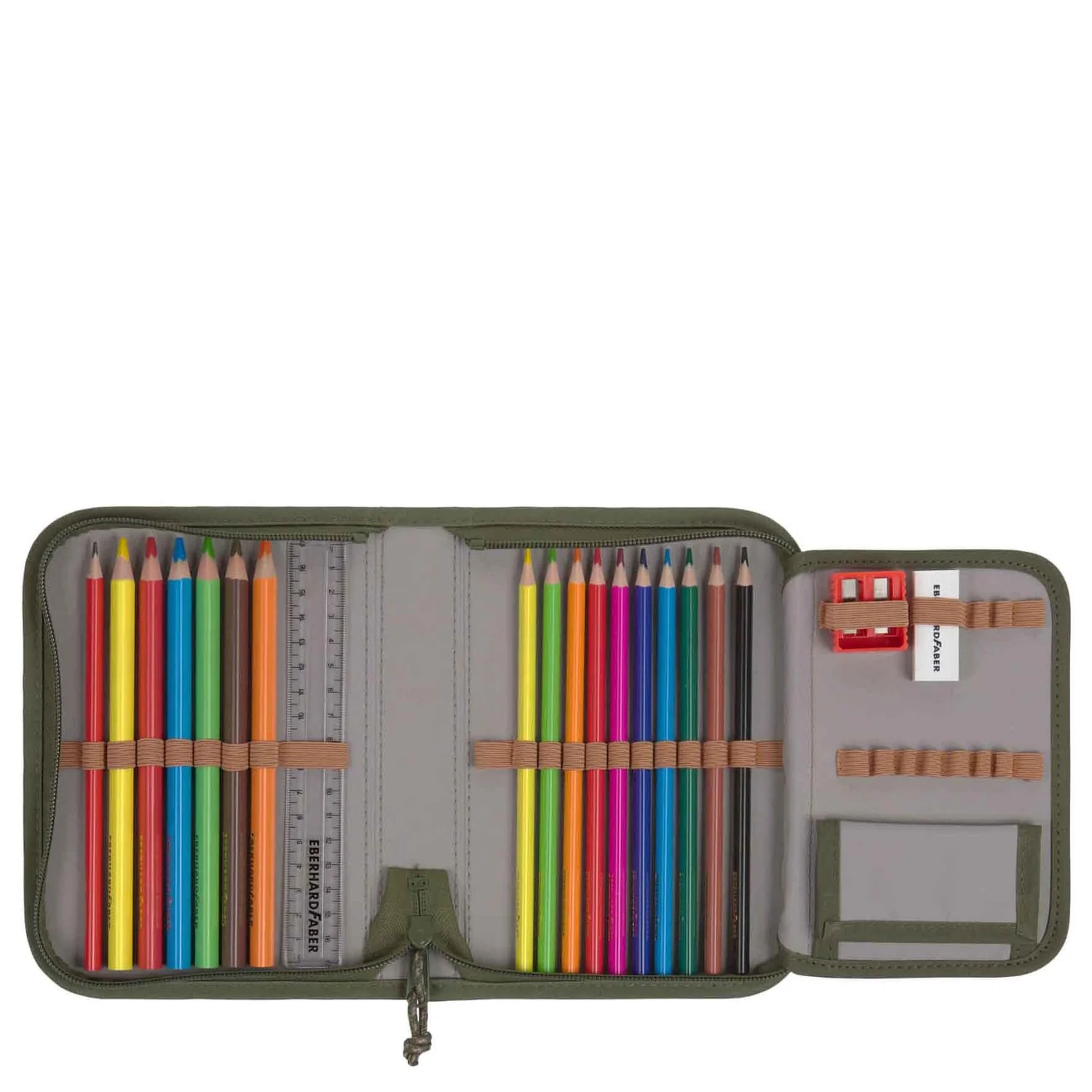 Lässig School Set Boxy Unique - Schulranzen Set 7tlg. (Olive) - Image 10