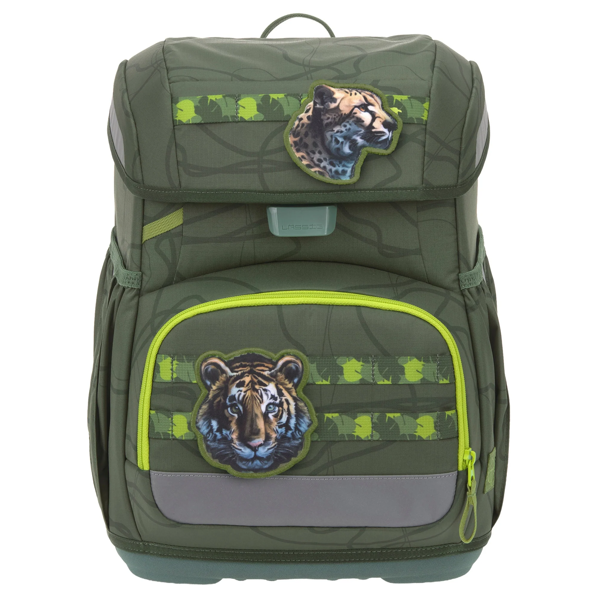 Lässig School Set Light Unique - Schulranzen Set 6tlg. 960g (jungle green) - Image 2