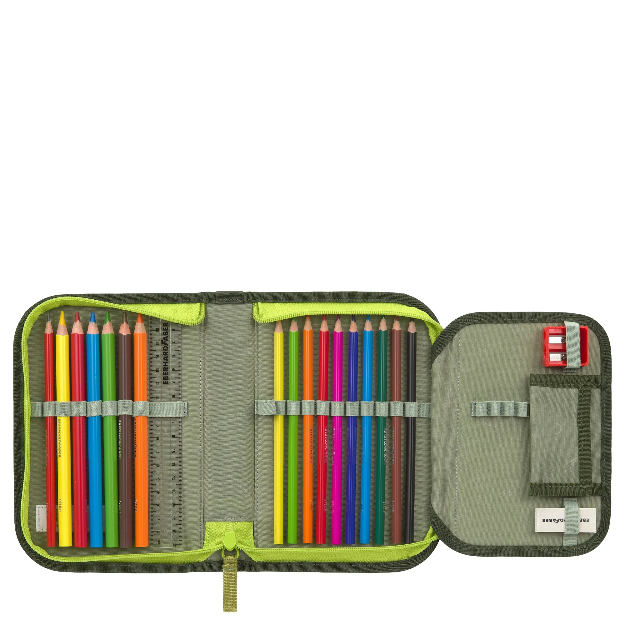 Lässig School Set Light Unique - Schulranzen Set 6tlg. 960g (jungle green) - Image 9