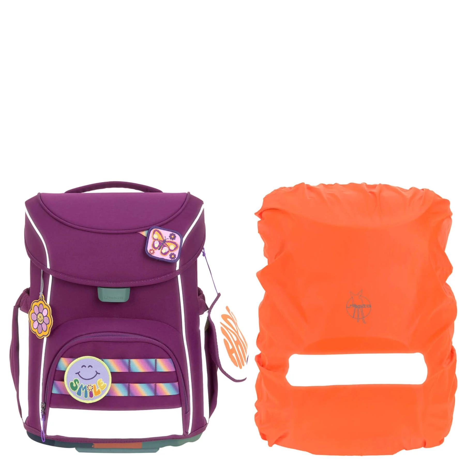 Lässig School Set Slim Unique - Schulranzen Set 7tlg. (Lilac) - Image 5