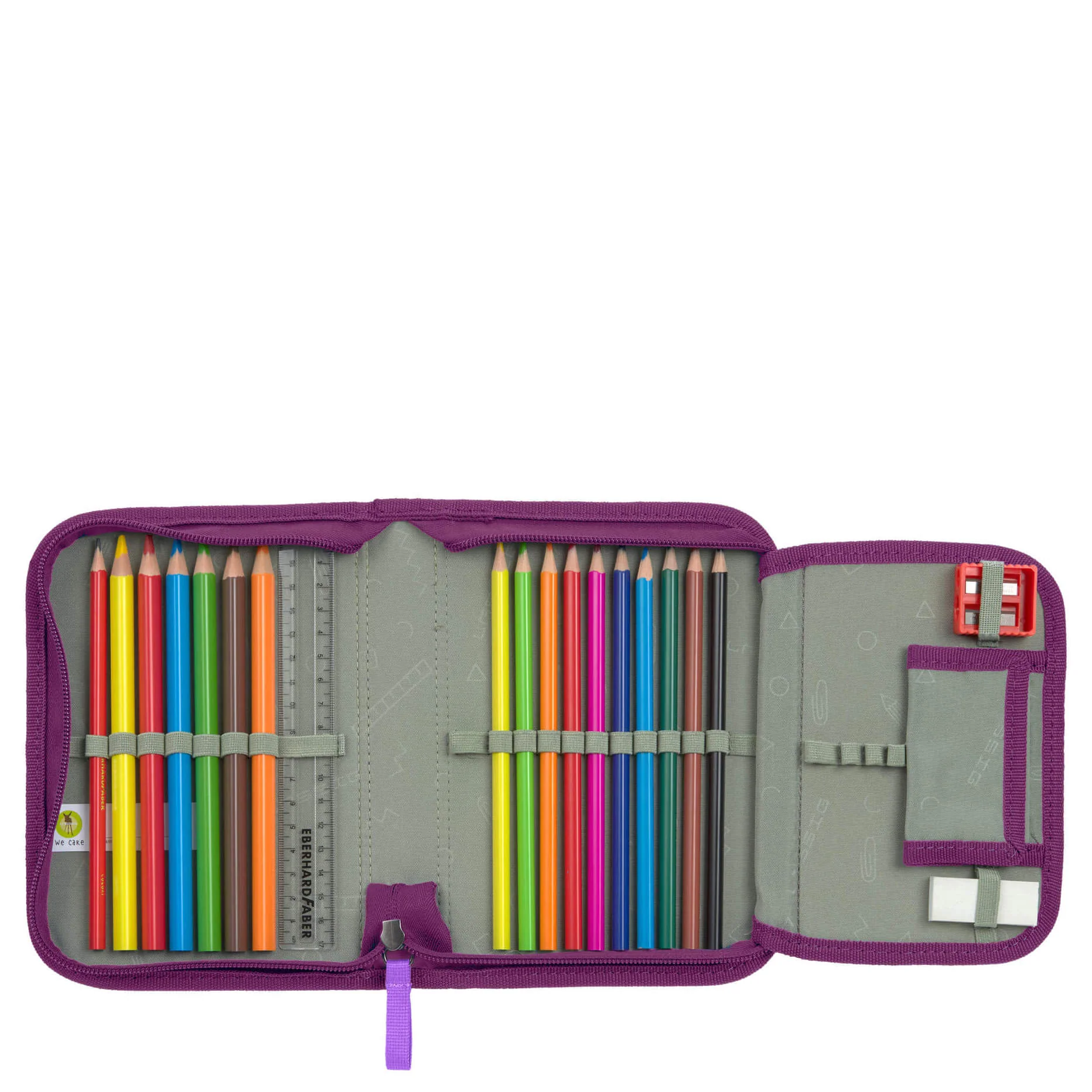 Lässig School Set Slim Unique - Schulranzen Set 7tlg. (Lilac) - Image 7