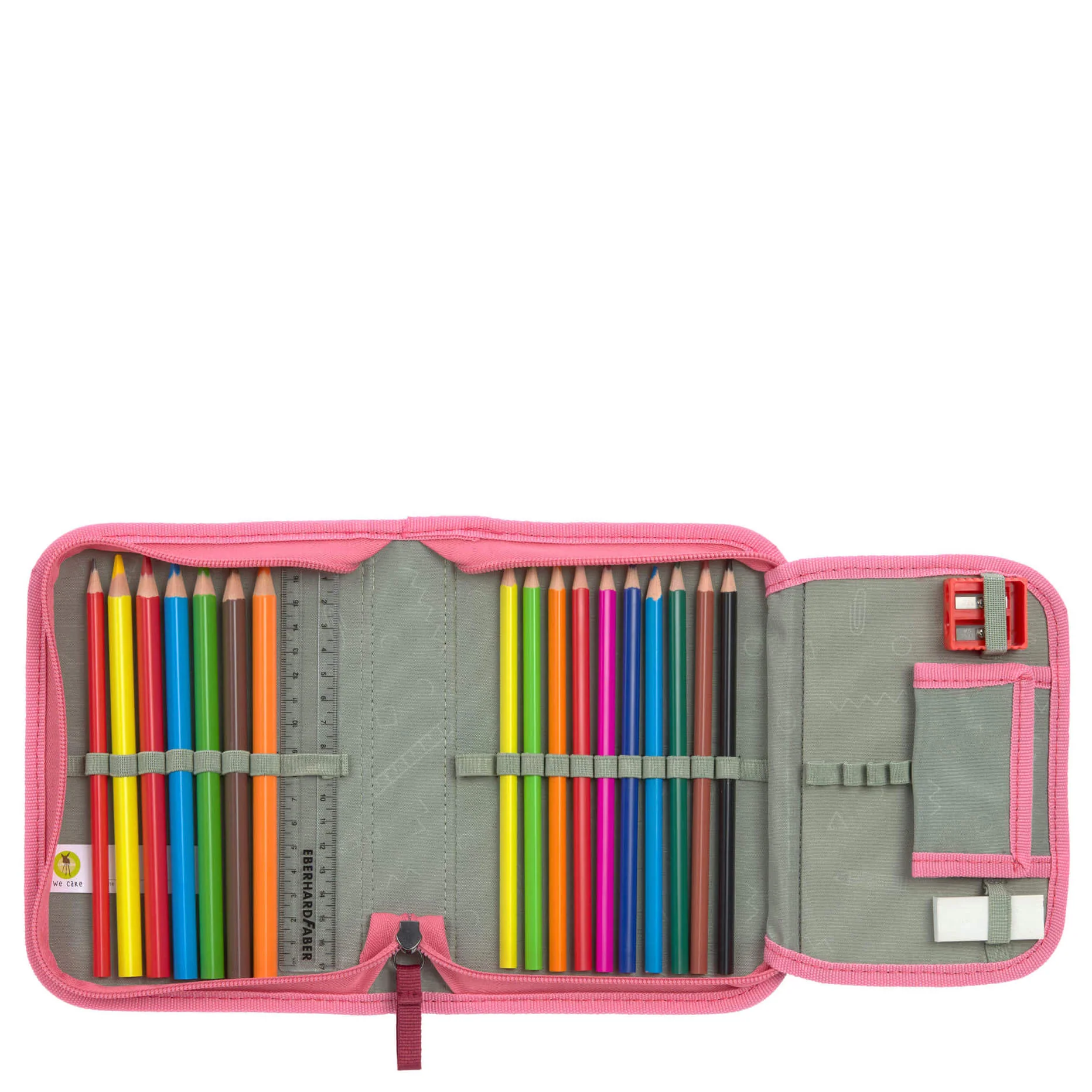 Lässig School Set Slim Unique - Schulranzen Set 7tlg. (Pink) - Image 10