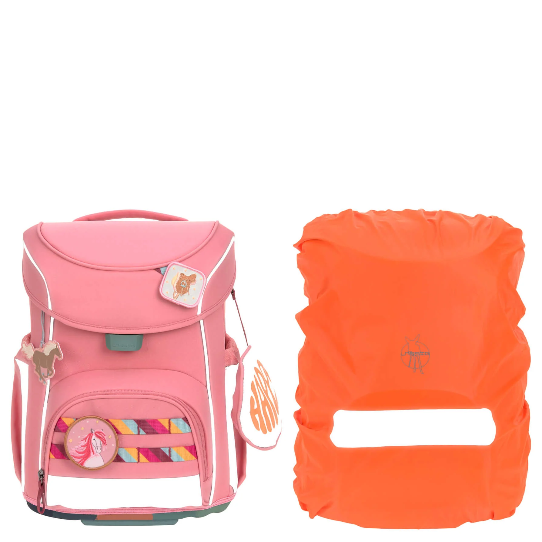 Lässig School Set Slim Unique - Schulranzen Set 7tlg. (Pink) - Image 8