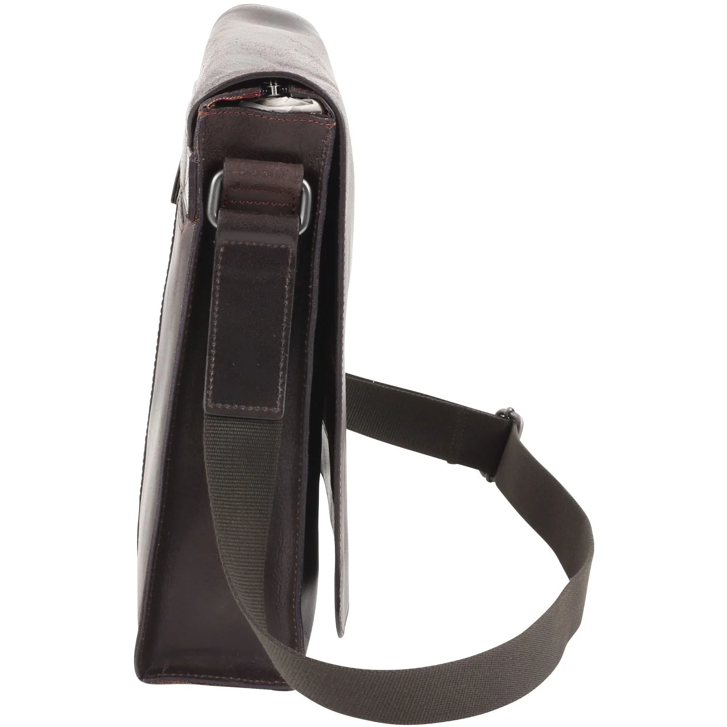 Leonhard Heyden Dakota - Umhängetasche L Leder 38 cm (braun) - Image 3