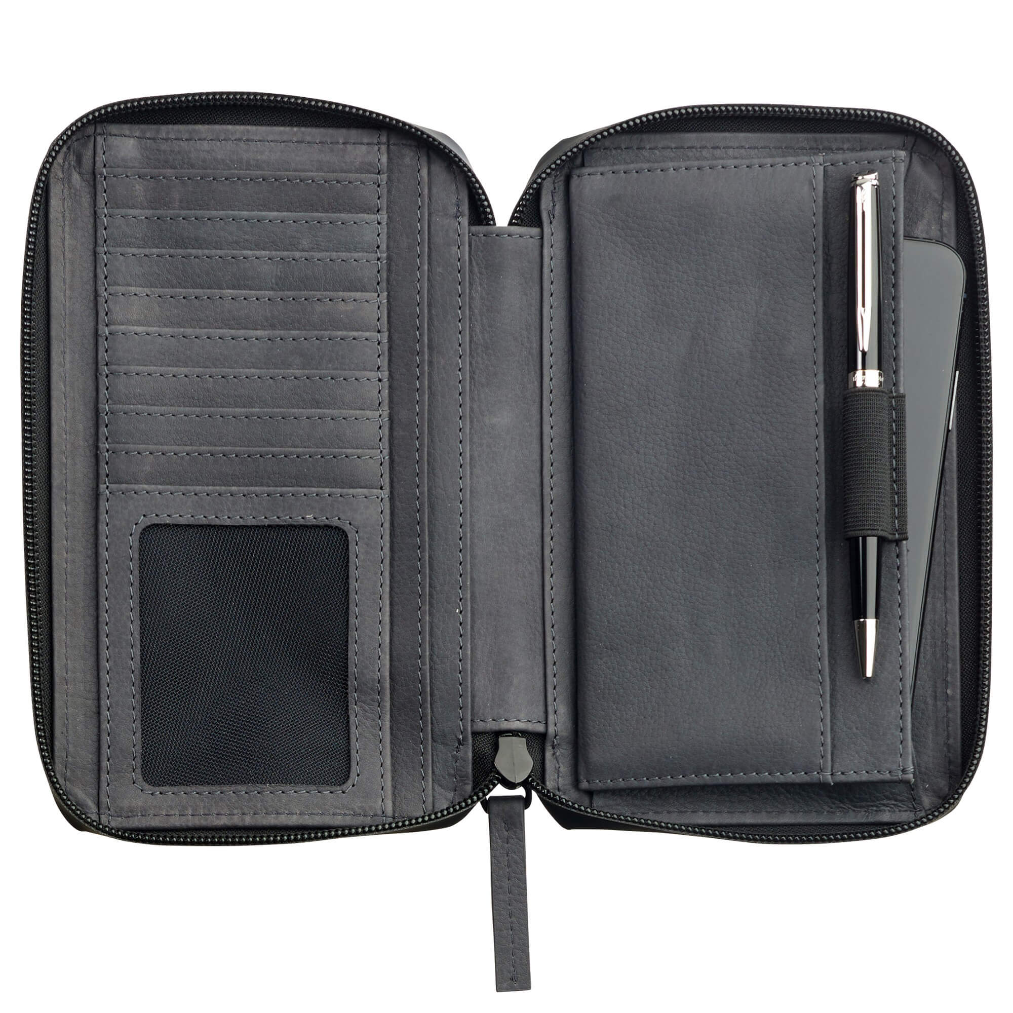 Leonhard Heyden Den Haag - Handytasche 8cc 18 cm (grau) - Image 3