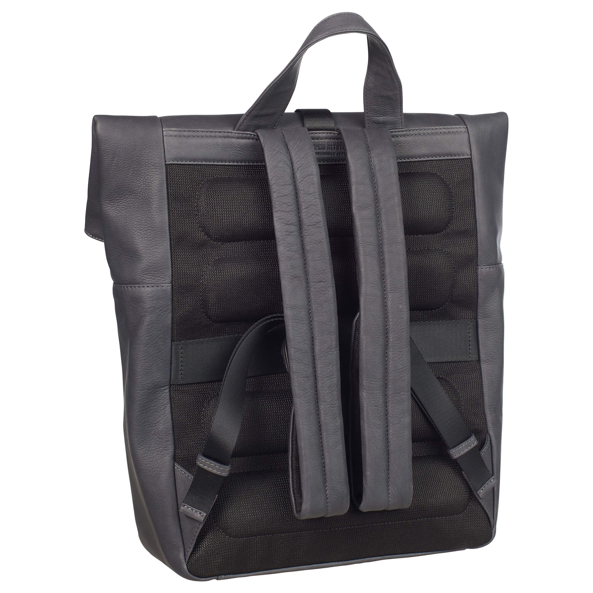 Leonhard Heyden Den Haag Roll Top - Rucksack 14" 40 cm (grau) - Image 2