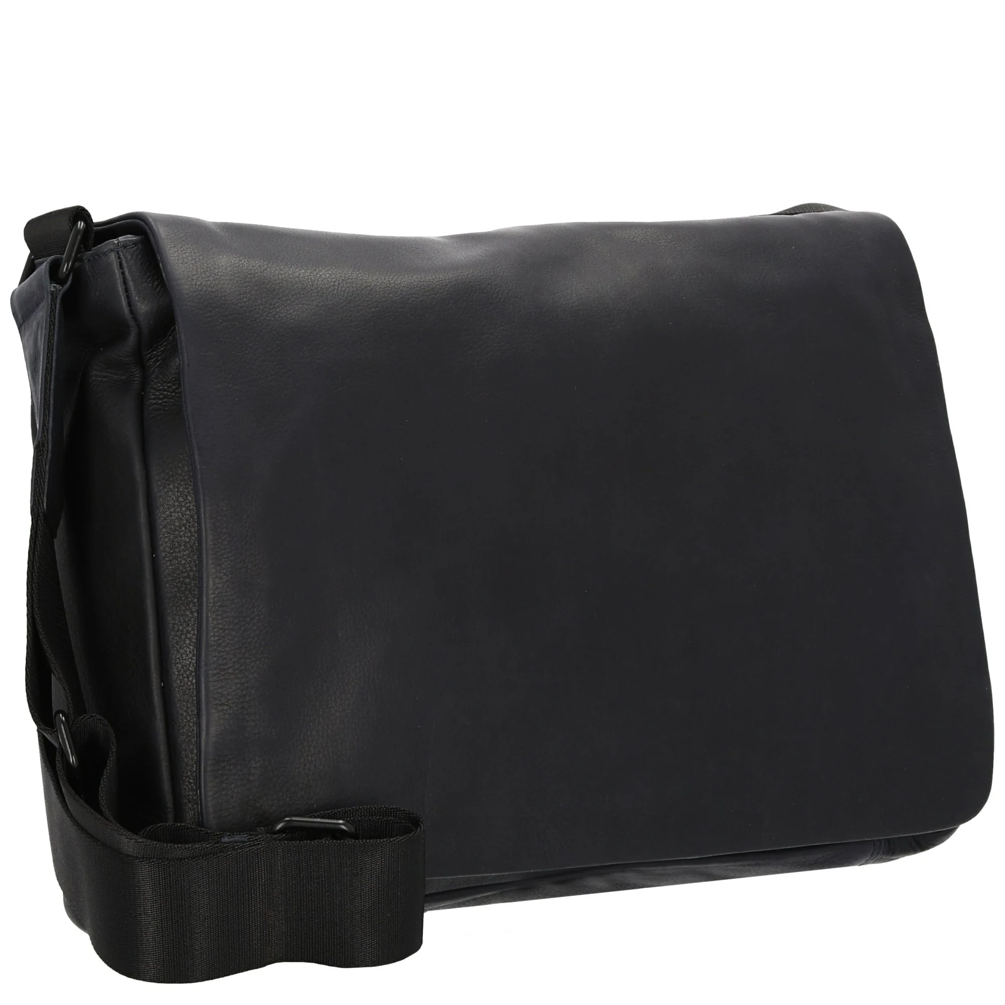 Leonhard Heyden Den Haag - Umhängetasche L Leder 13" 39 cm (blau) - Image 5