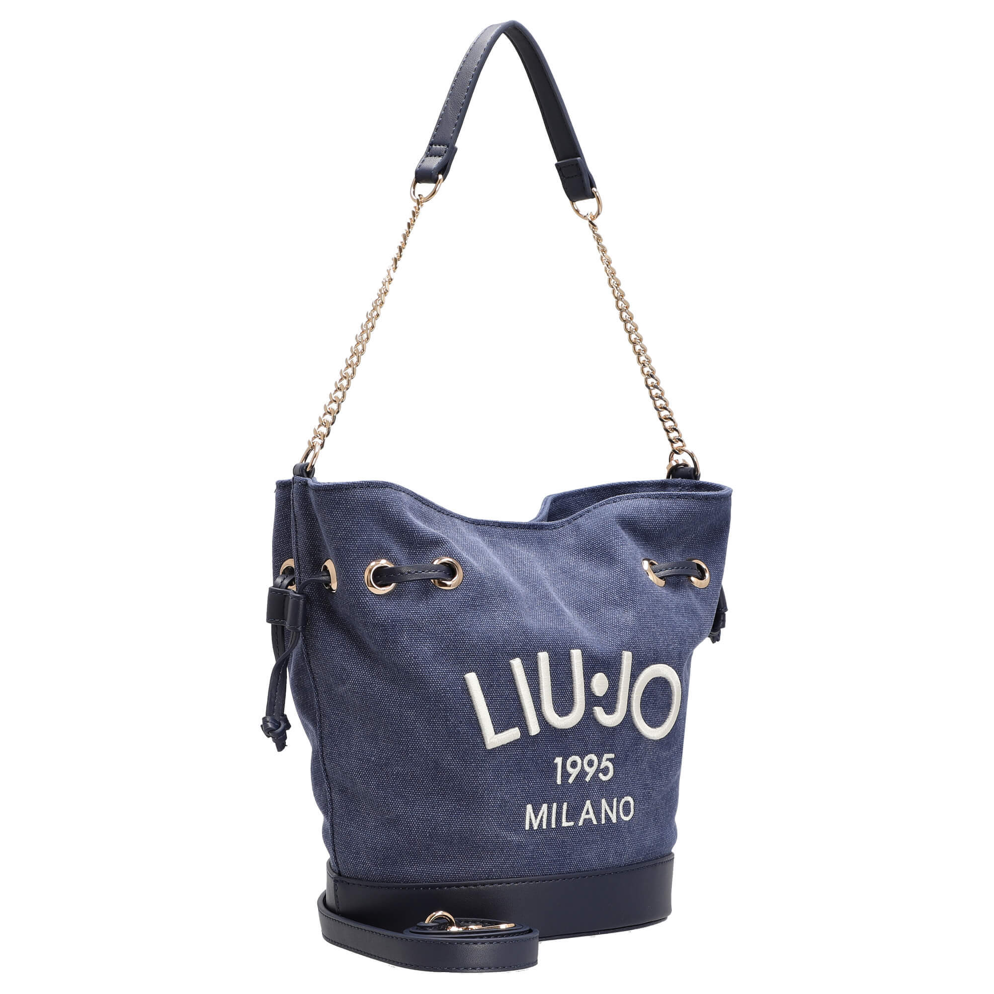 Liu Jo Bena - Beuteltasche M 23 cm (dress blue) - Image 5