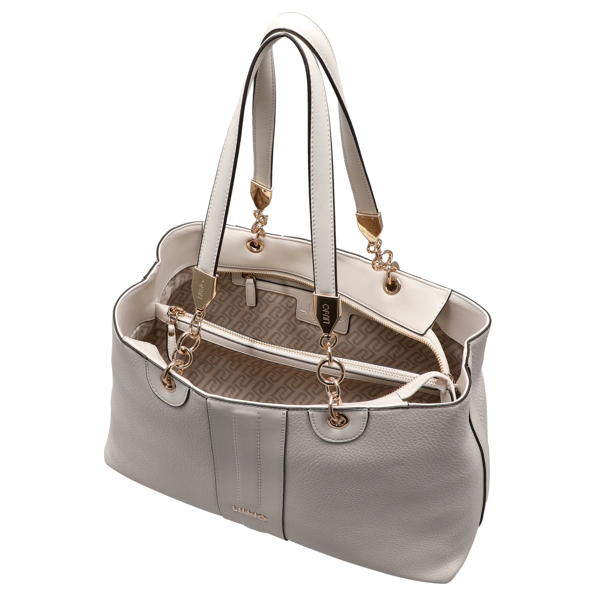 Liu Jo Ematite - Shopper M 38 cm (cream) - Image 6
