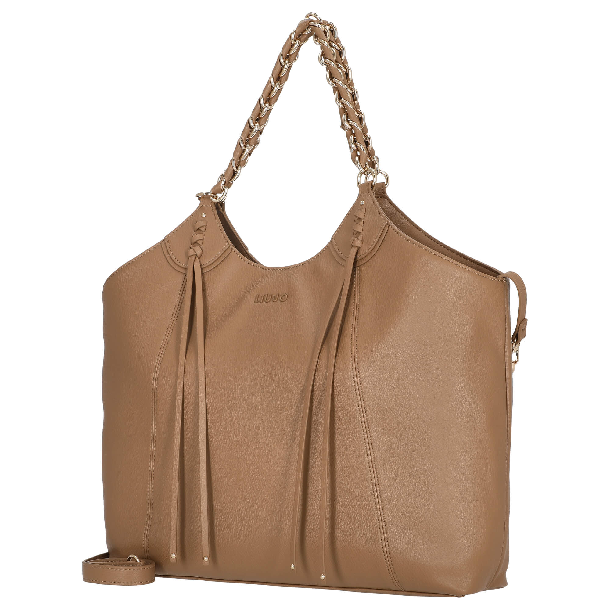 Liu Jo Euthalia - Shopper L 43 cm (almond) - Image 2