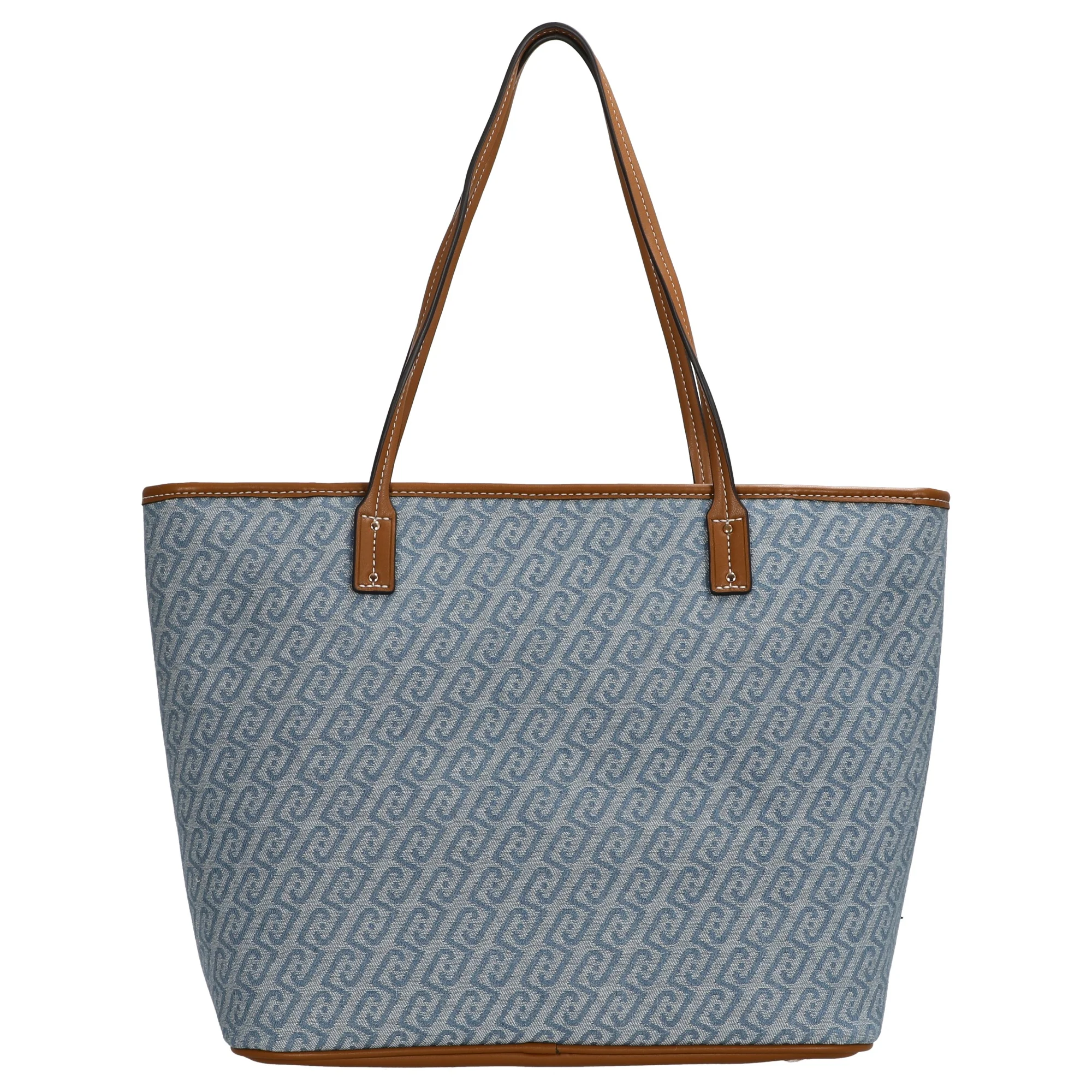 Liu Jo Evrim - Shopper M 32 cm (dusty blue) - Image 4