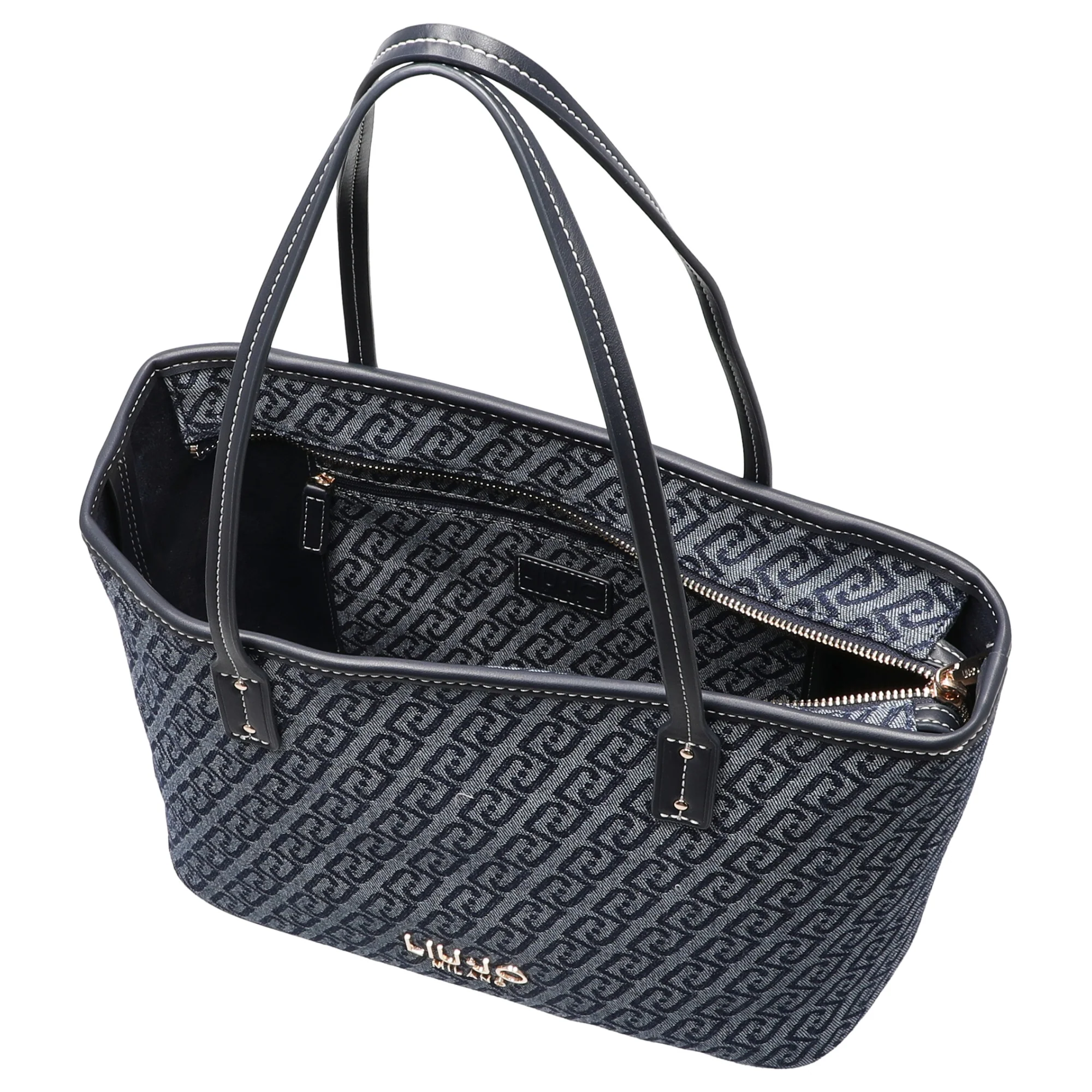 Liu Jo Evrim - Shopper S 30 cm (dress blue) - Image 6