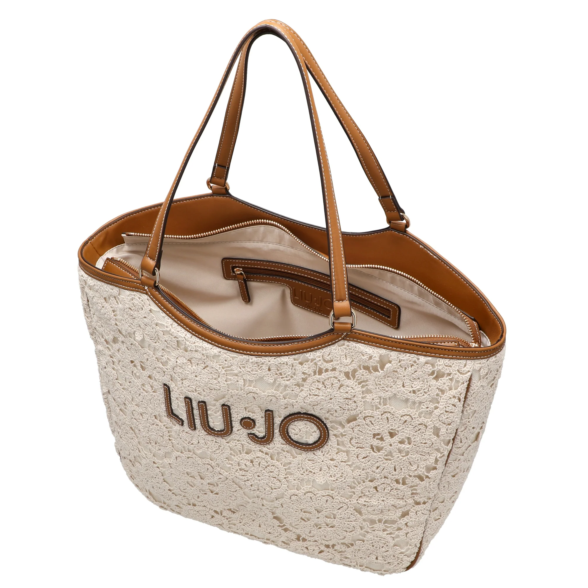 Liu Jo Ferielle - Shopper 47 cm (cream) - Image 6