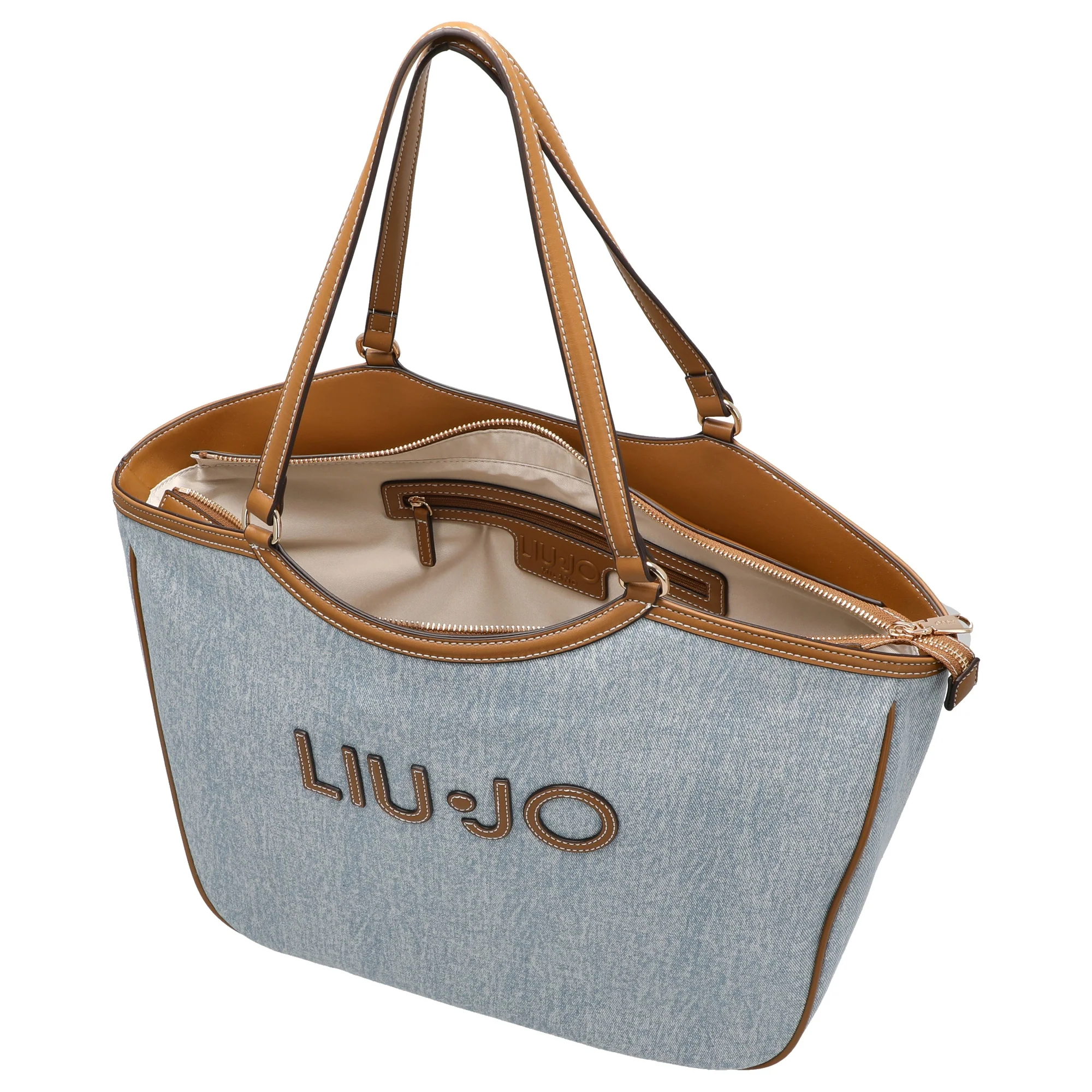 Liu Jo Ferielle - Shopper 47 cm (light denim) - Image 6