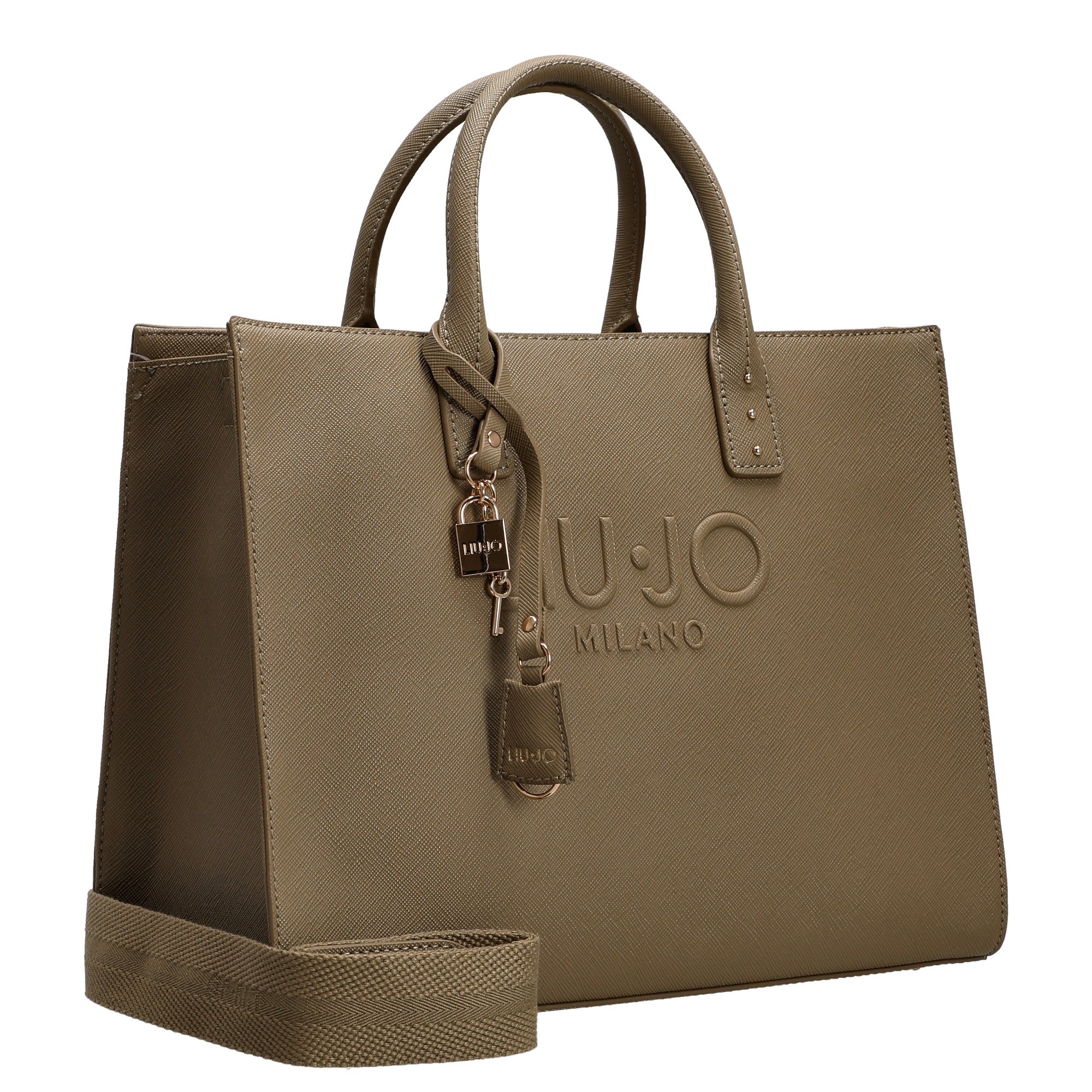 Liu Jo Halona - Henkeltasche M 32 cm (mud) - Image 5