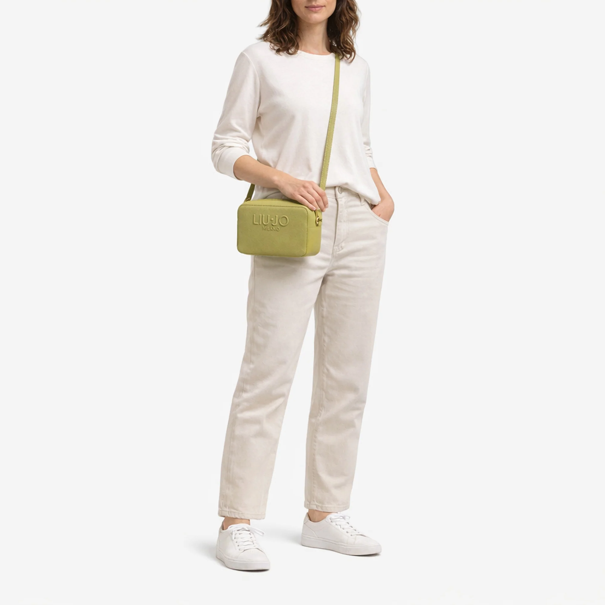 Liu Jo Halona - Umhängetasche M 20 cm (avocado) - Image 7