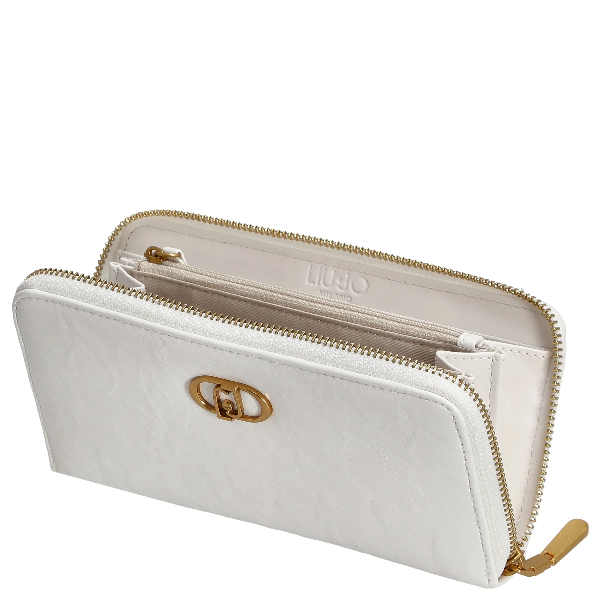 Liu Jo Lapuffy - Geldbörse XL 12cc 19 cm (off white) - Image 2
