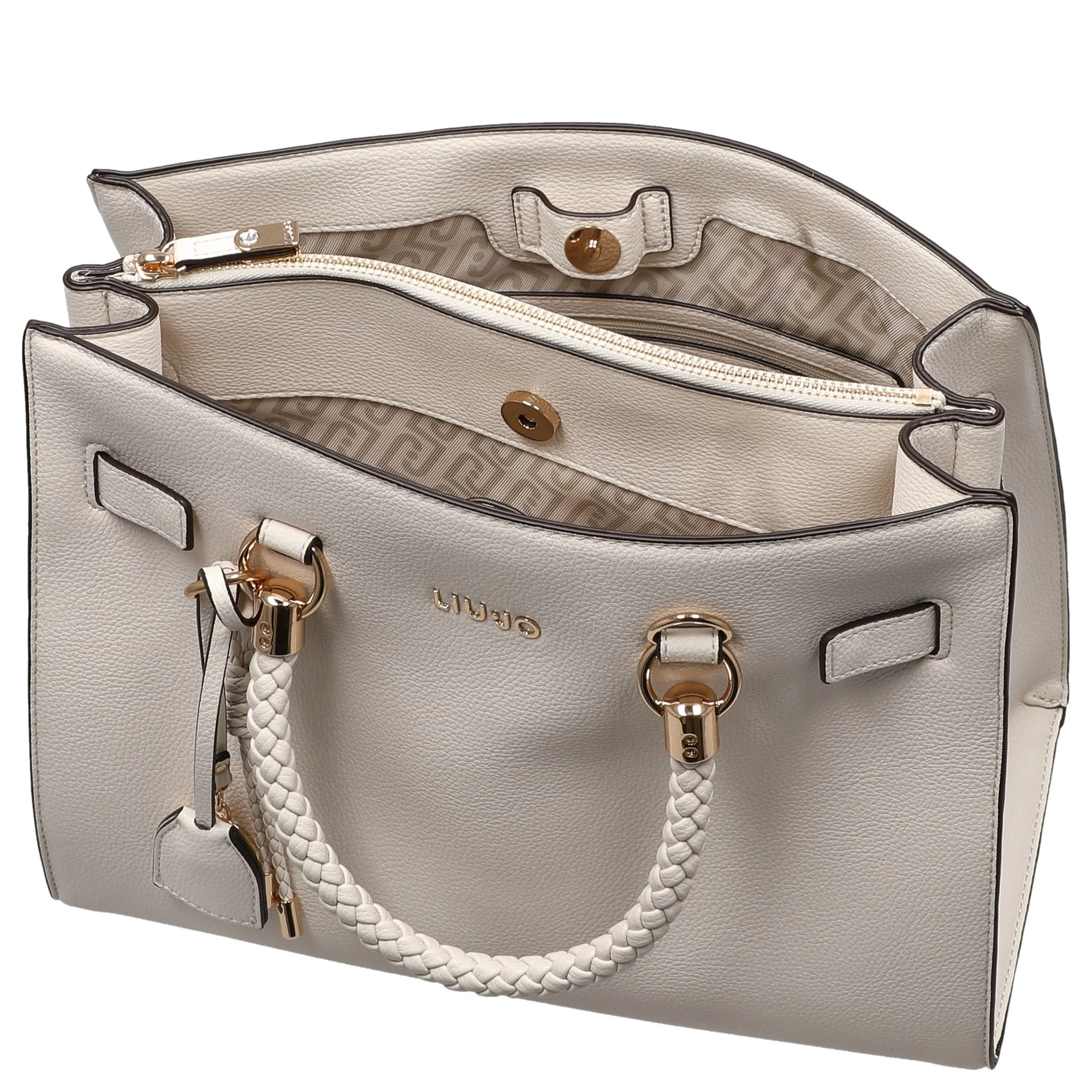Liu Jo Manh - Henkeltasche 31 cm (cream) - Image 6