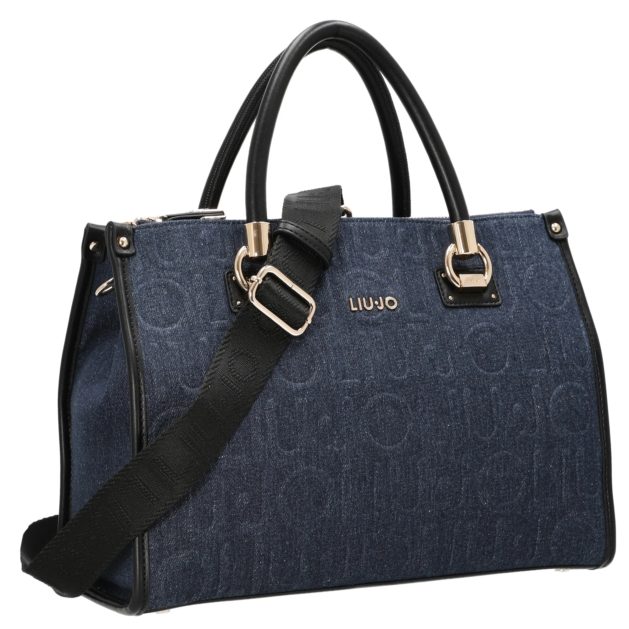 Liu Jo Manh - Shopper M 34 cm (dress blue) - Image 5