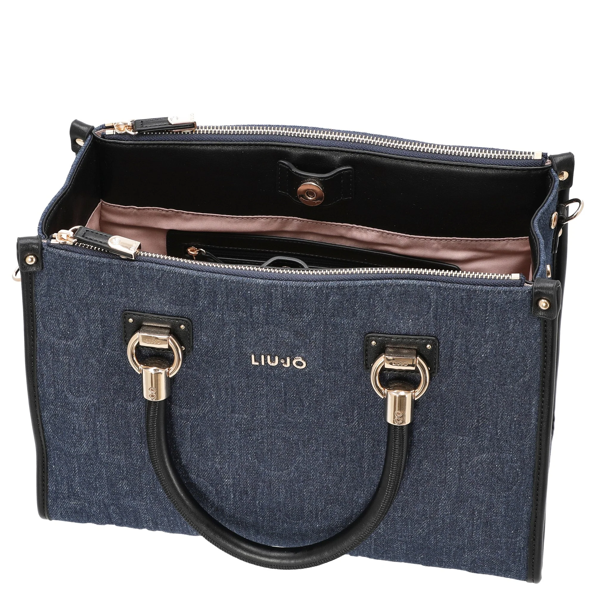 Liu Jo Manh - Shopper M 34 cm (dress blue) - Image 6