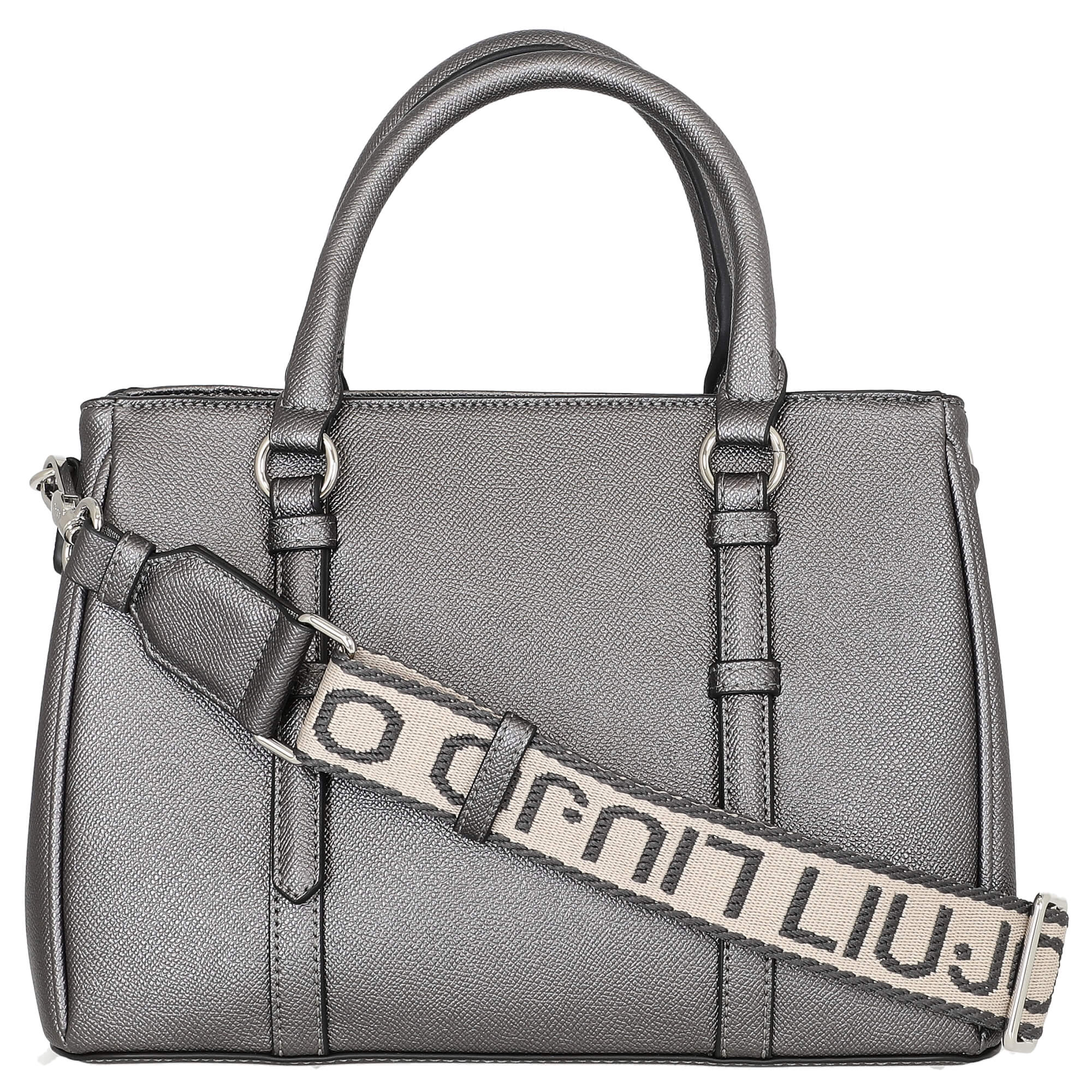 Liu Jo Nevet - Henkeltasche M 28 cm (antracite met.) - Image 4