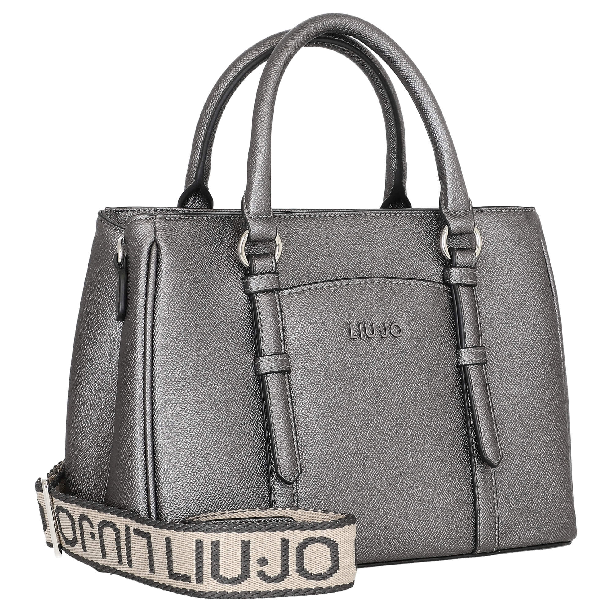 Liu Jo Nevet - Henkeltasche M 28 cm (antracite met.) - Image 5
