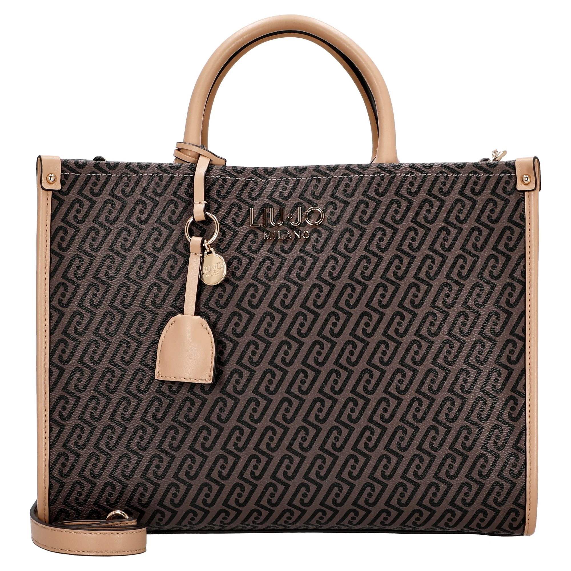 Liu Jo Ridhi - Henkeltasche 34 cm (testa moro/dk.cipra)