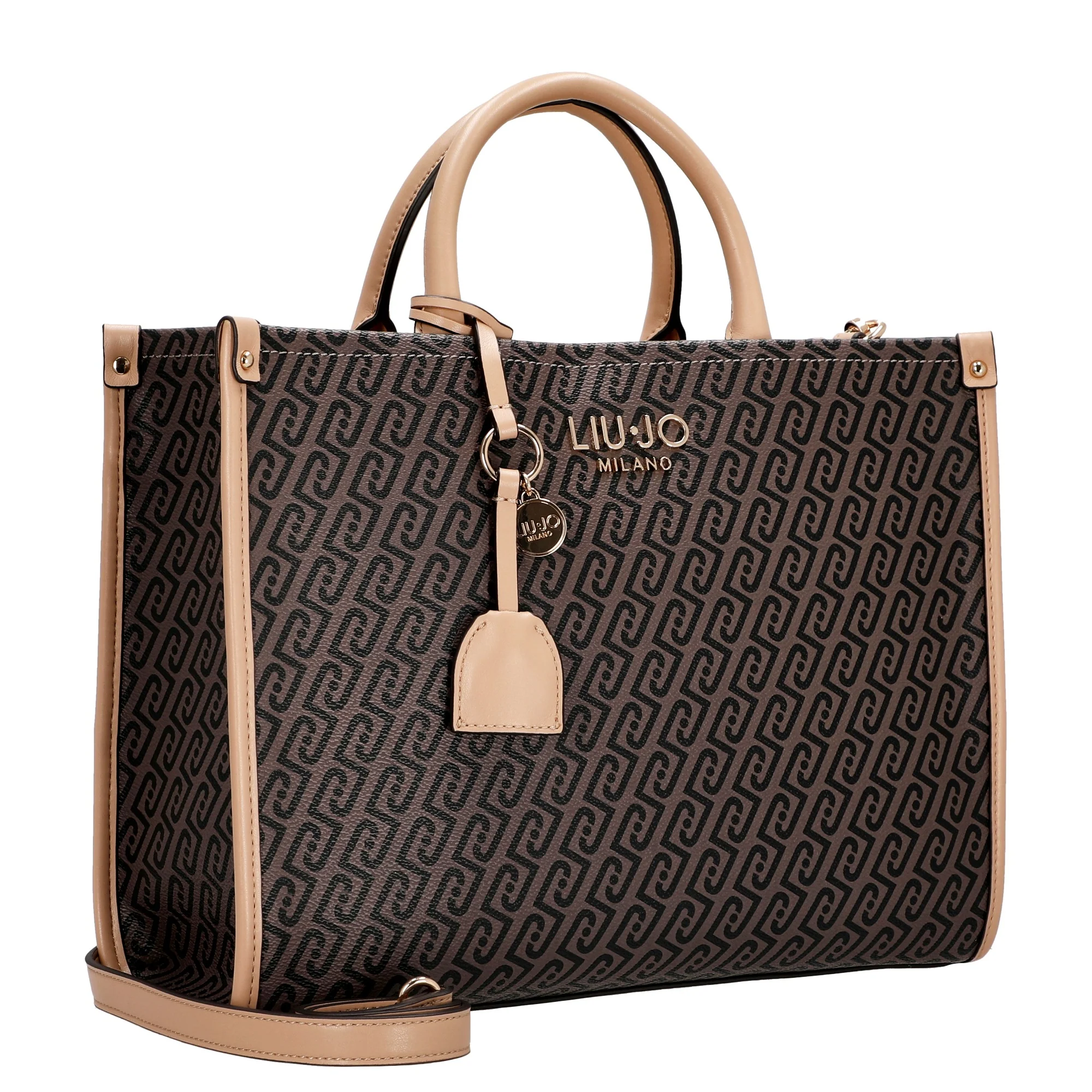 Liu Jo Ridhi - Henkeltasche 34 cm (testa moro/dk.cipra) - Image 5