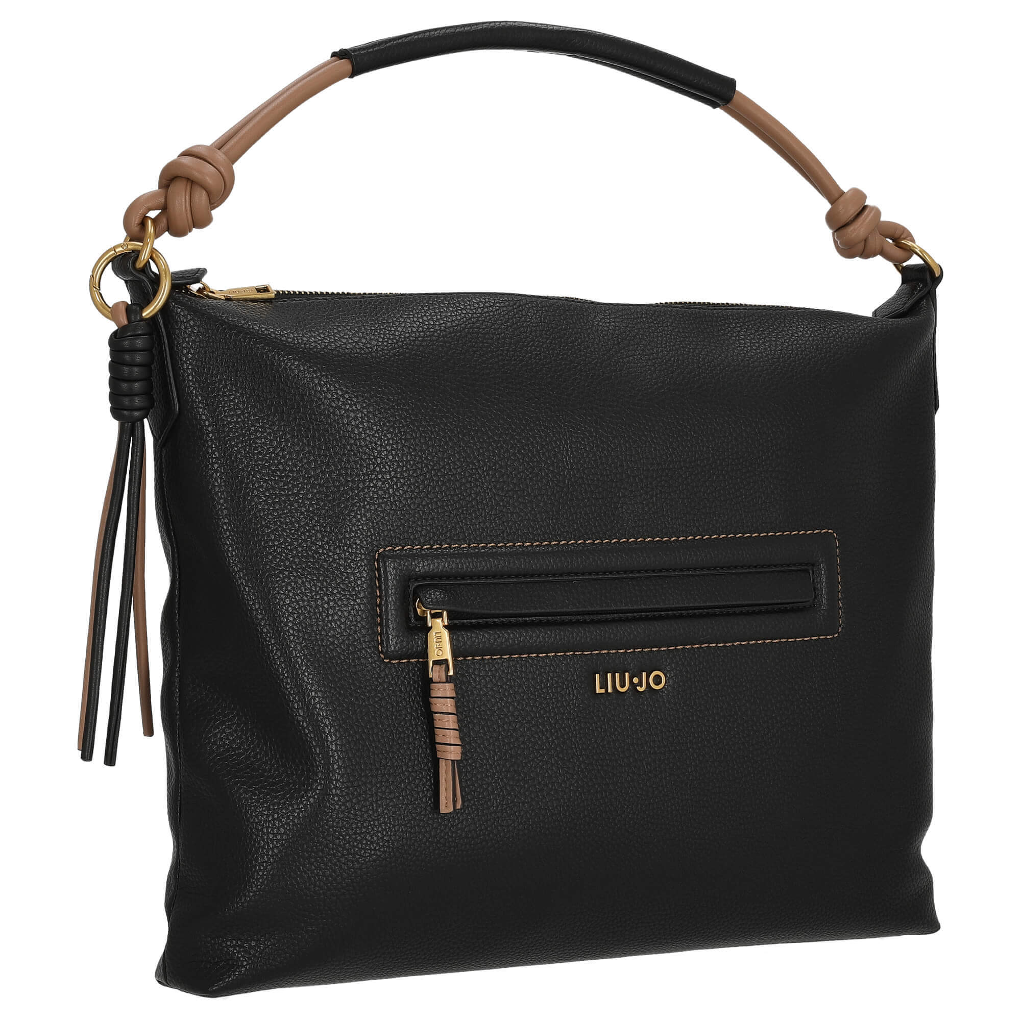 Liu Jo Sanura Hobo - Schultertasche M 38 cm (black) - Image 5