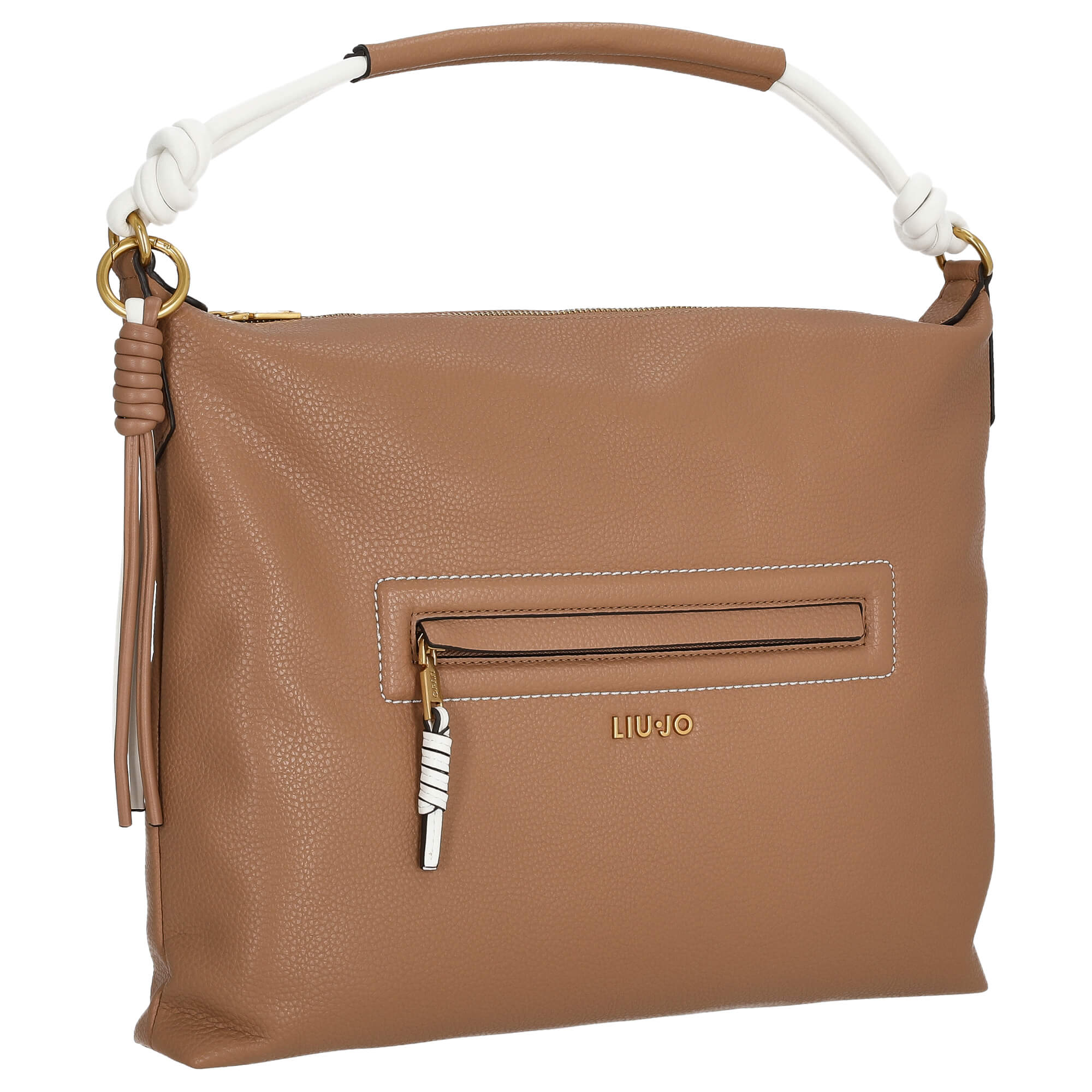 Liu Jo Sanura Hobo - Schultertasche M 38 cm (teddy) - Image 5