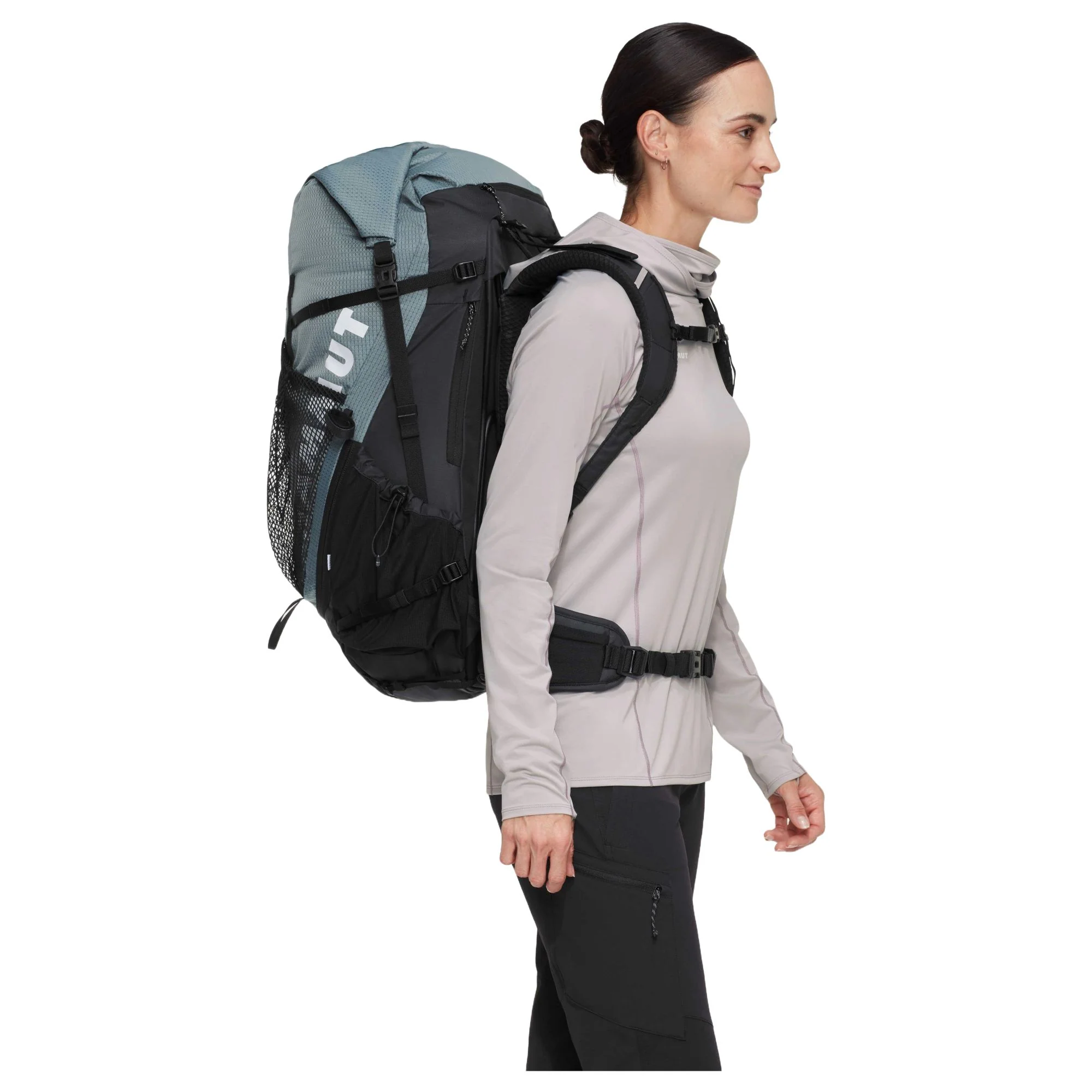 Mammut Ducan Spine 50-60 - Women's Wanderrucksack 72 cm (strata-black) - Image 3
