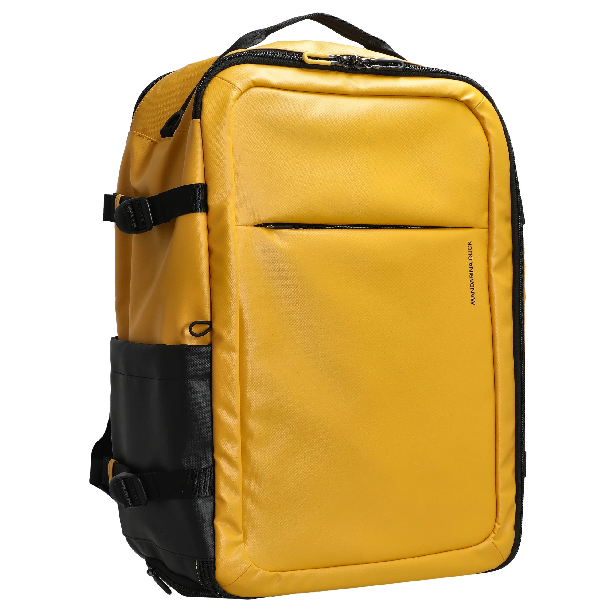 Mandarina Duck Eco Coated - Reiserucksack M 50 cm (duck yellow) - Image 5