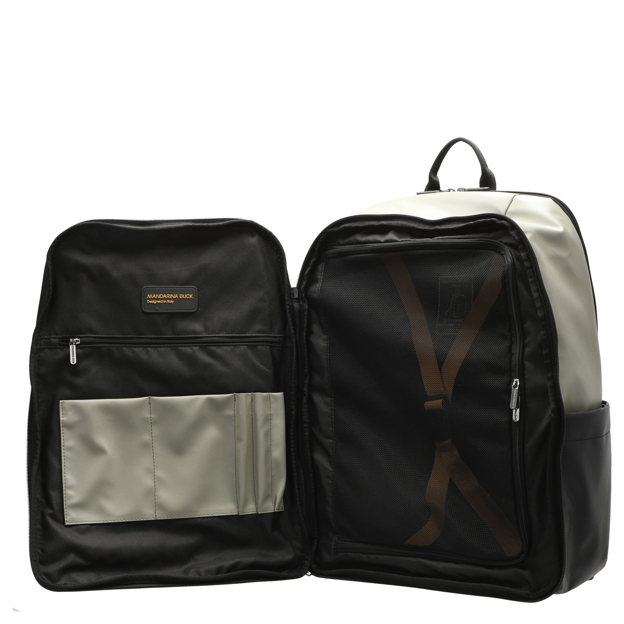 Mandarina Duck Eco Coated - Rucksack 44.5 cm (mud) - Image 6