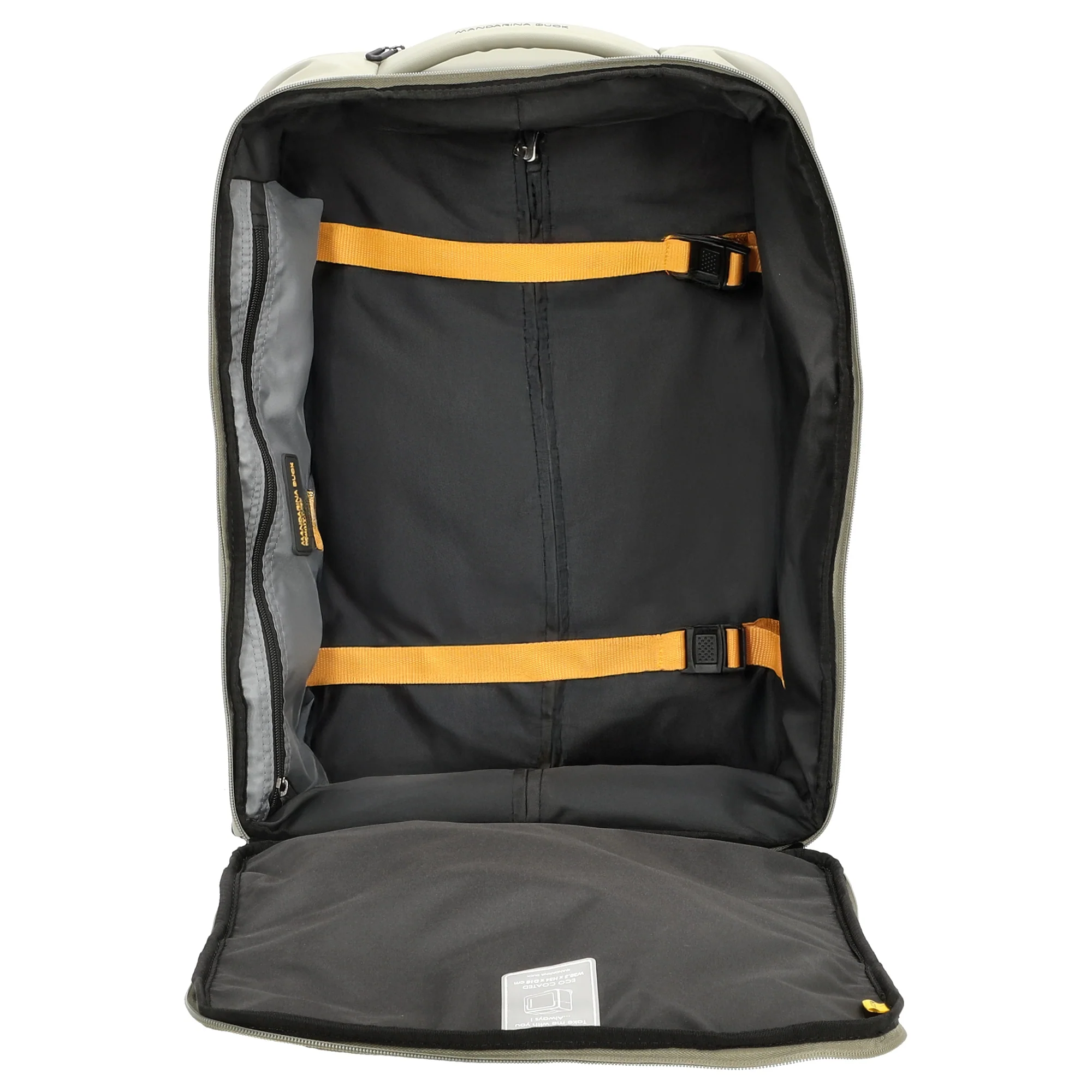 Mandarina Duck ECO - Rucksack-Trolley 54 cm (mud) - Image 6