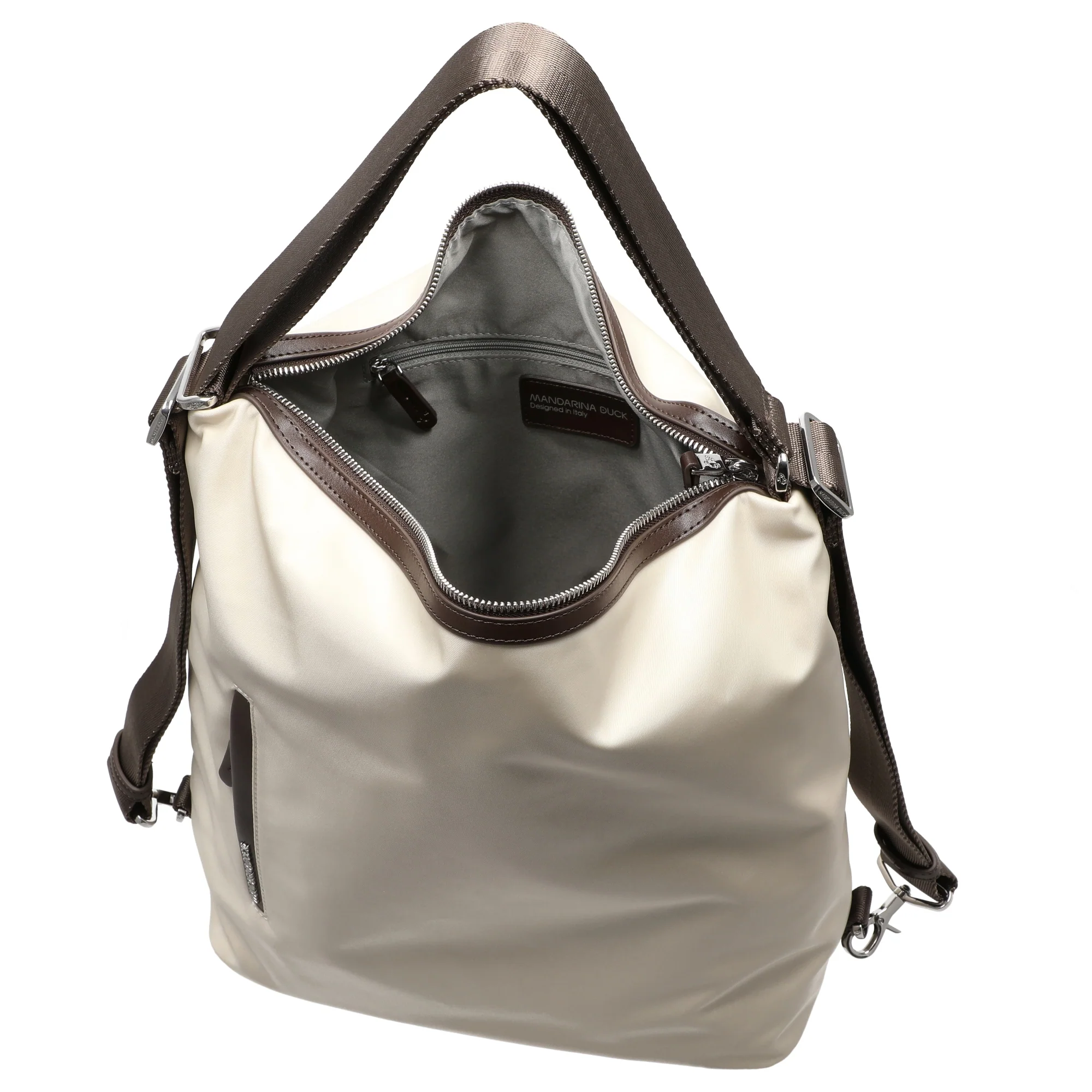 Mandarina Duck Hunter - Schultertasche 35 cm (latte) - Image 6