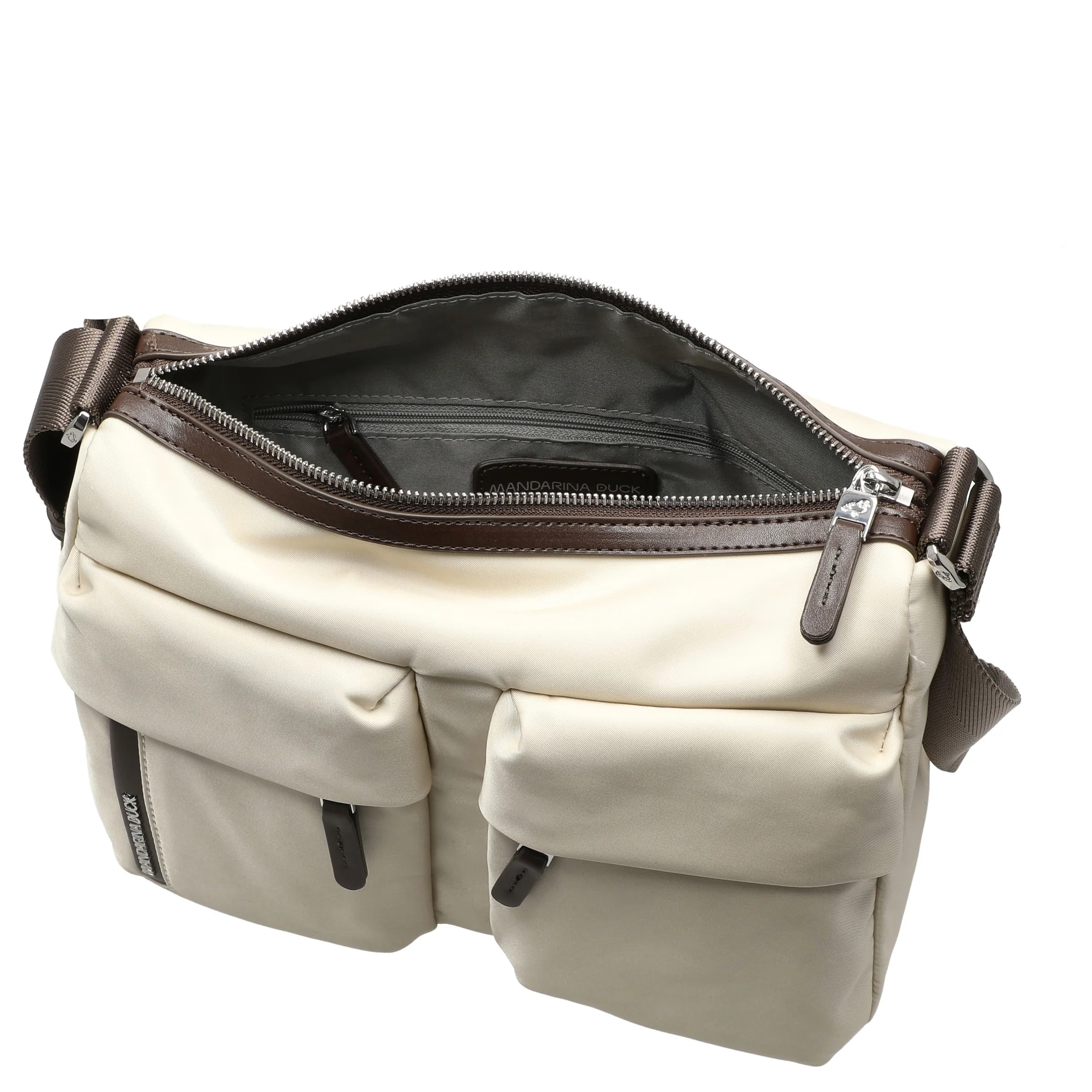 Mandarina Duck Hunter Umhängetasche 28 cm (latte) - Image 6