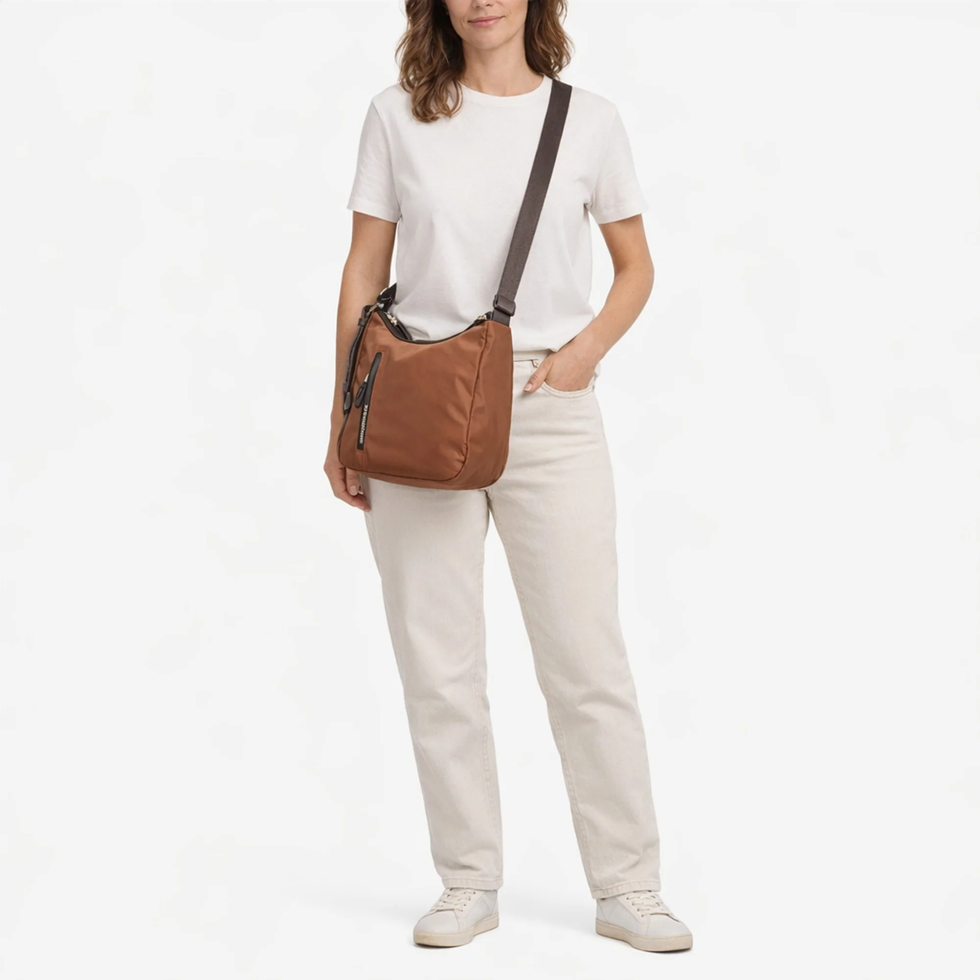 Mandarina Duck Hunter - Umhängetasche 28 cm (pecan nut) - Image 7