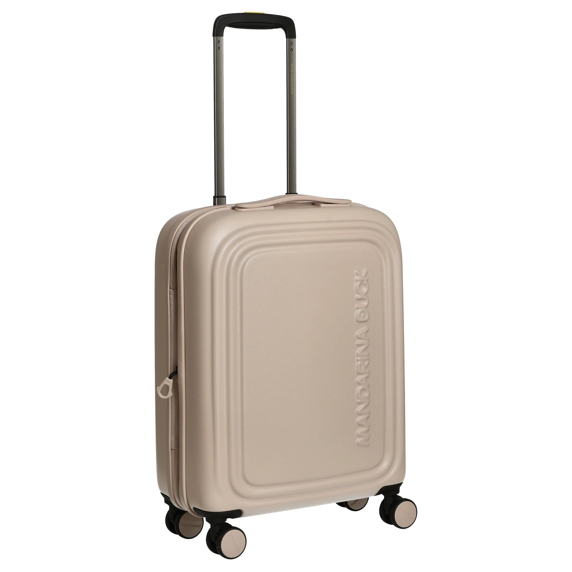 Mandarina Duck Logoduck+ - 4-Rollen-Kabinentrolley 52 cm erw. (white mocha) - Image 5
