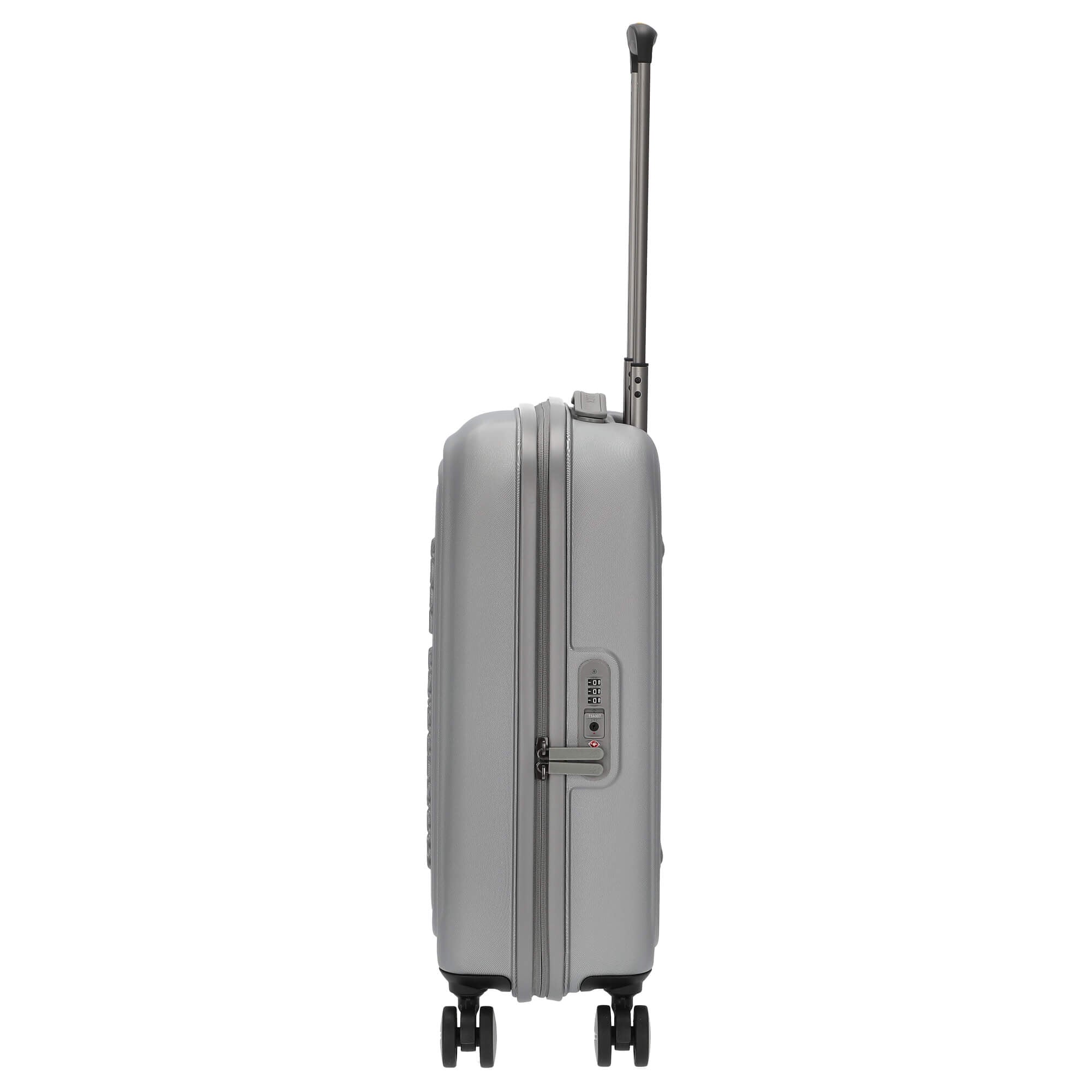Mandarina Duck Logoduck+ - 4-Rollen-Kabinentrolley 55 cm S (silver) - Image 3