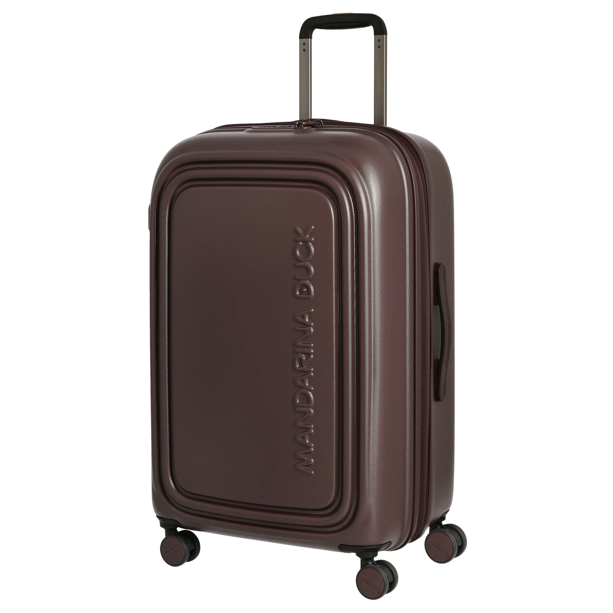 Mandarina Duck Logoduck+ - 4-Rollen-Trolley 70 cm M erw. (choco ice) - Image 2