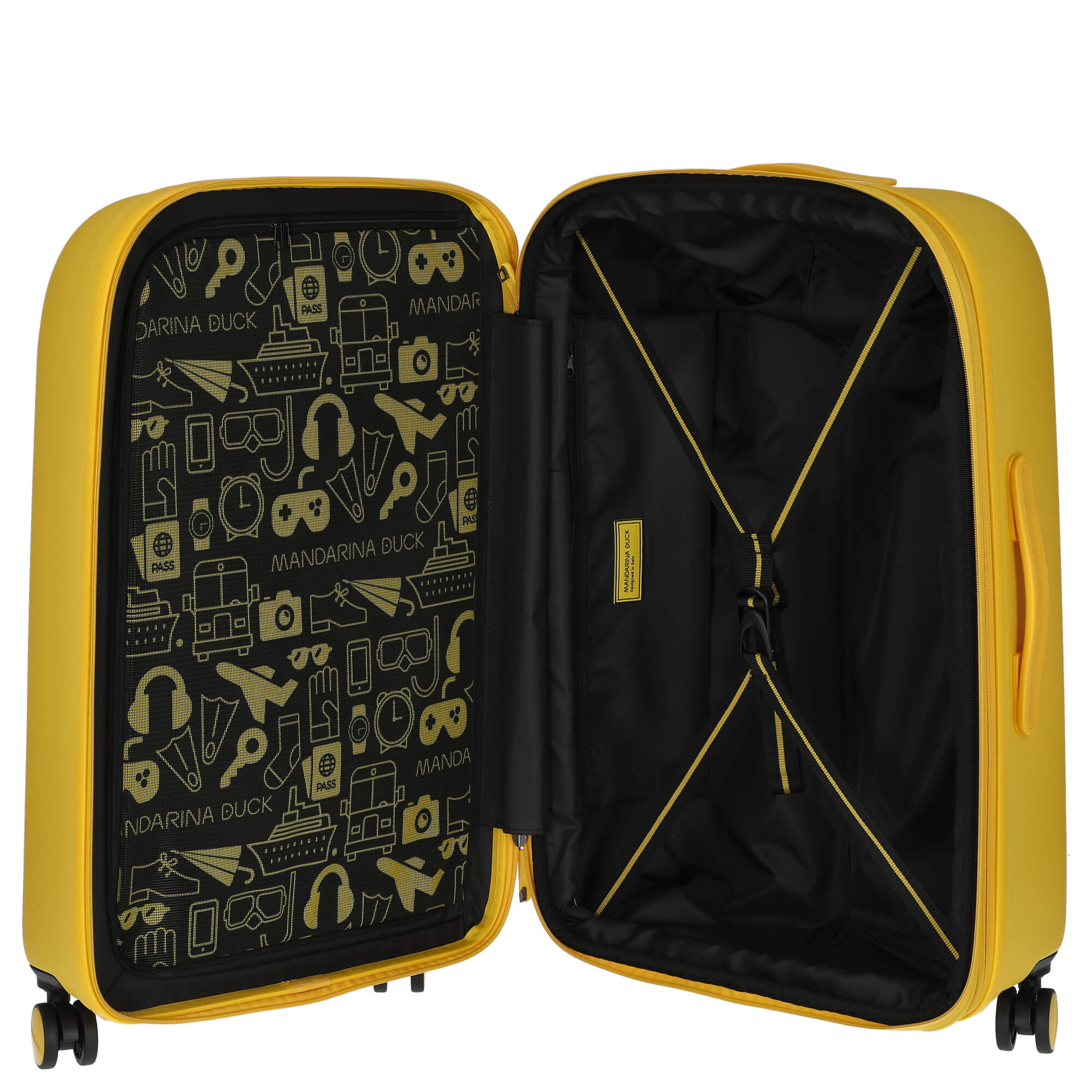 Mandarina Duck Logoduck+ - 4-Rollen-Trolley 70 cm M erw. (duck yellow) - Image 6