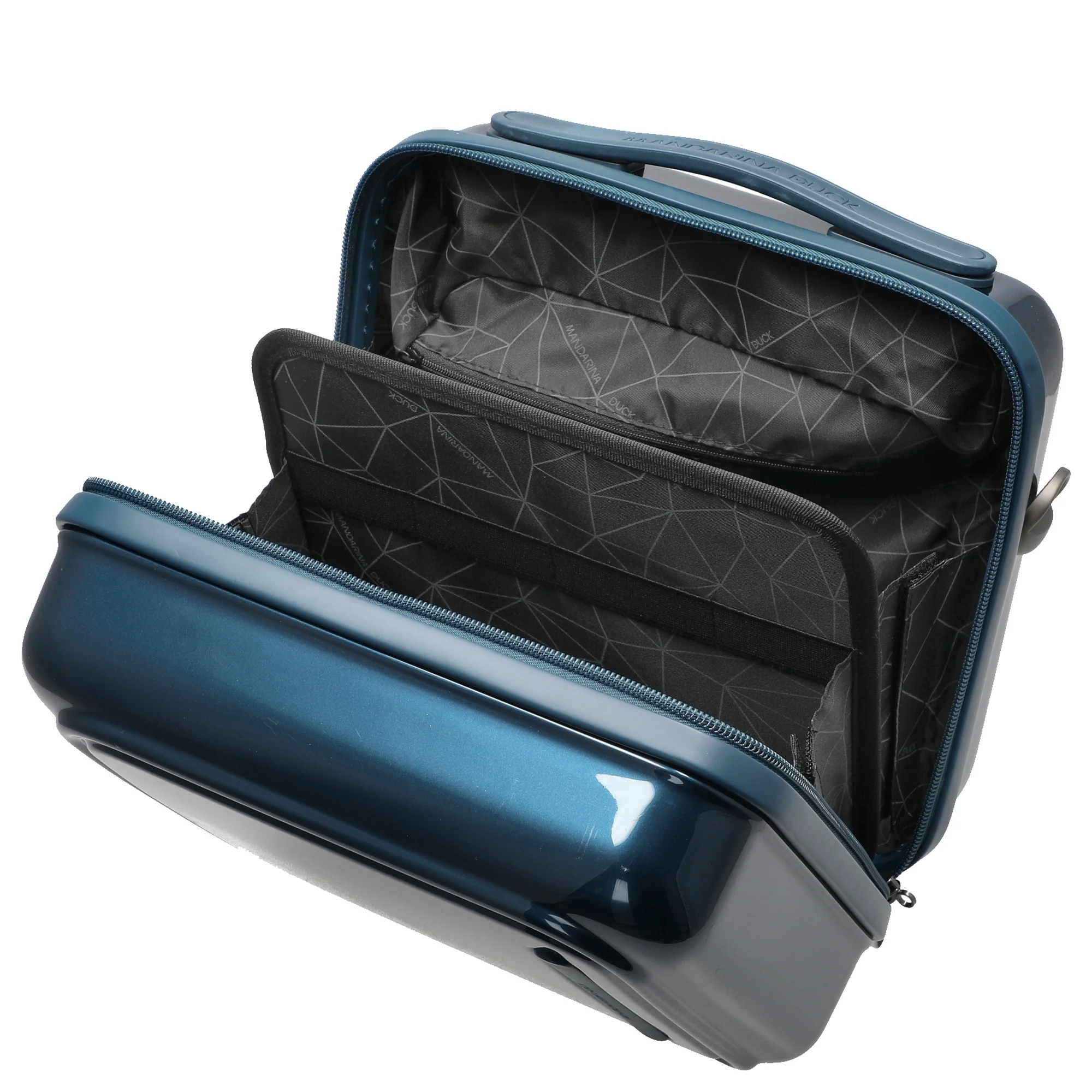 Mandarina Duck Logoduck + Metal - Beautycase 28.5 cm (lunar) - Image 6