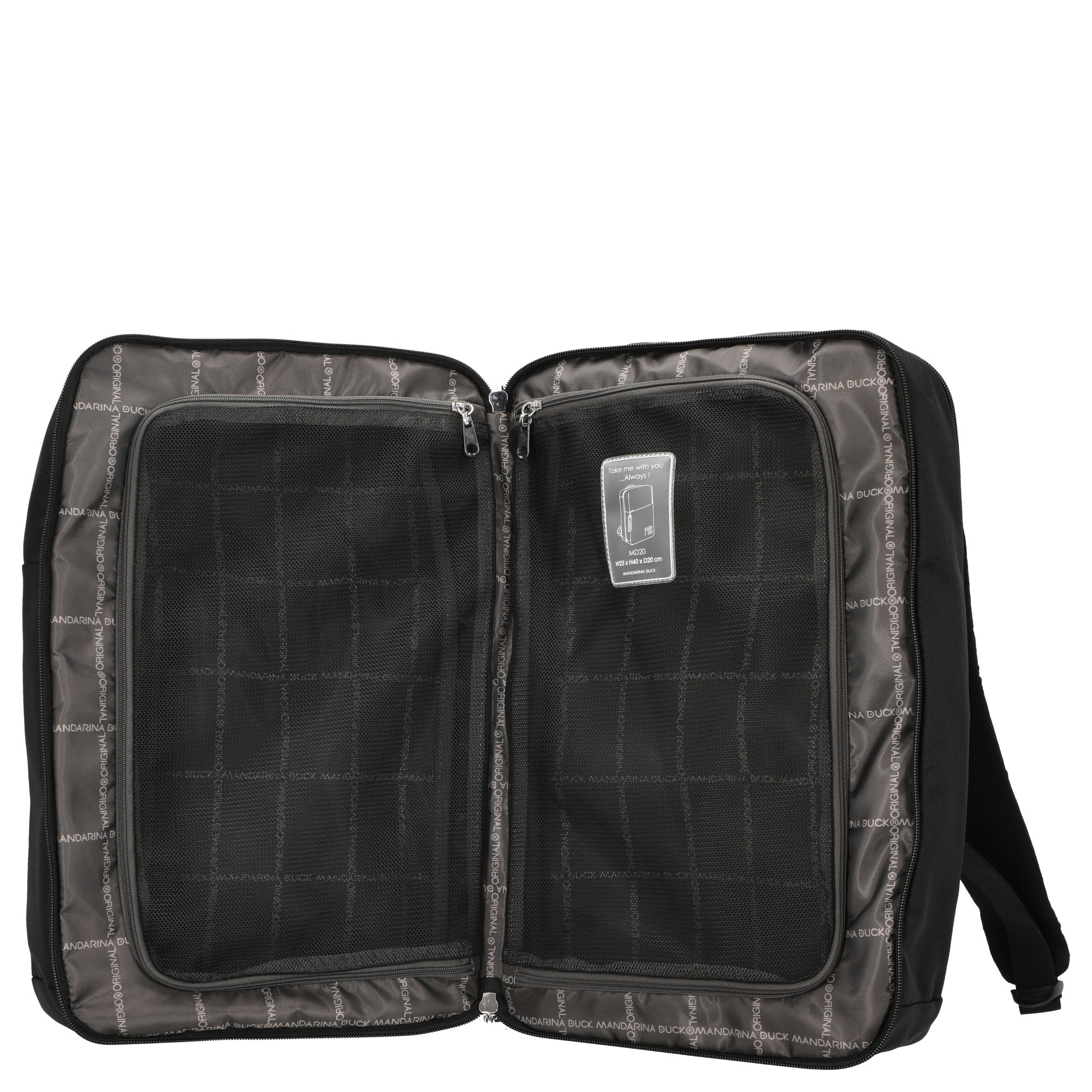 Mandarina Duck MD20 - Reiserucksack 40 cm (black) - Image 6