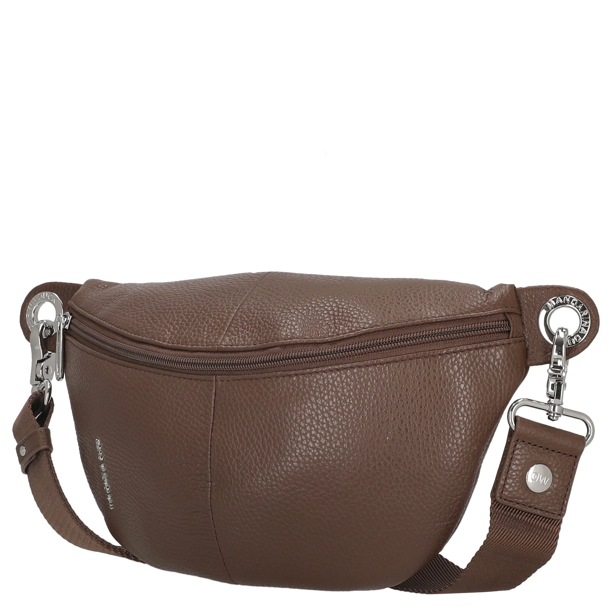 Mandarina Duck Mellow Leather Bum Bag - Gürteltasche 30 cm (milk chocolate) - Image 2