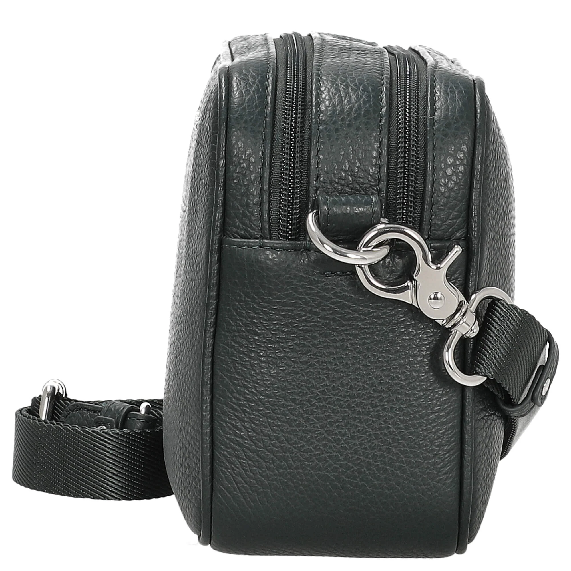 Mandarina Duck Mellow Leather Camera Bag - Kameratasche 23 cm (scarab) - Image 3