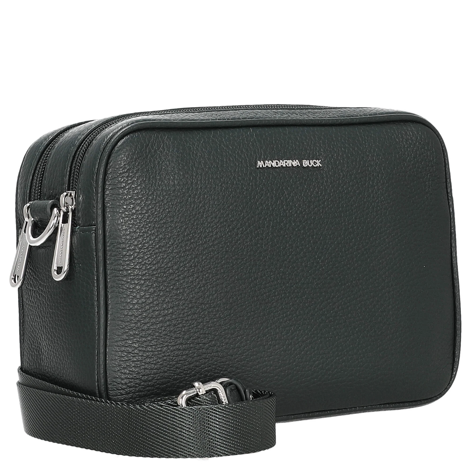 Mandarina Duck Mellow Leather Camera Bag - Kameratasche 23 cm (scarab) - Image 5